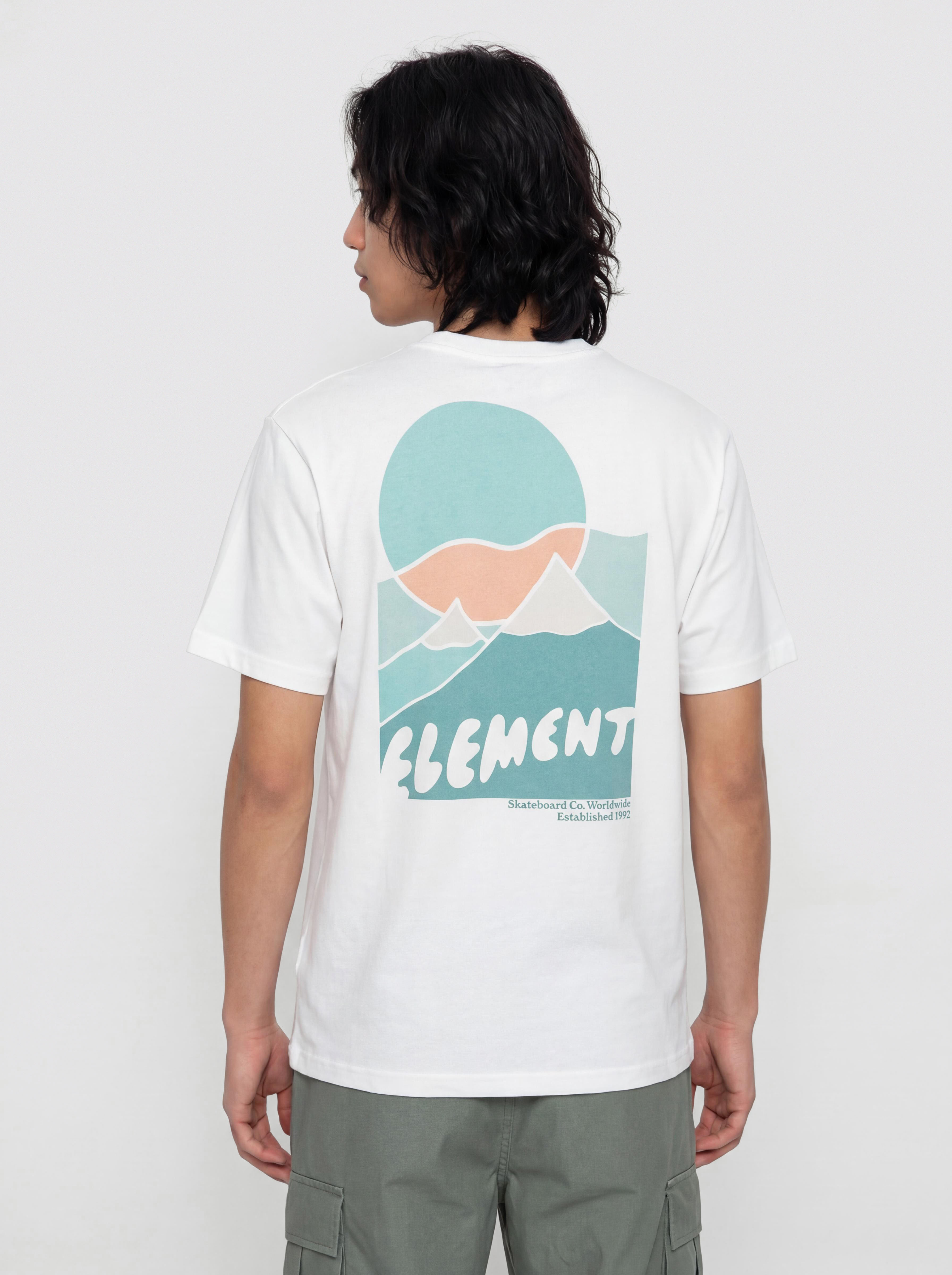 Tricou Element Sunrise (optic white)