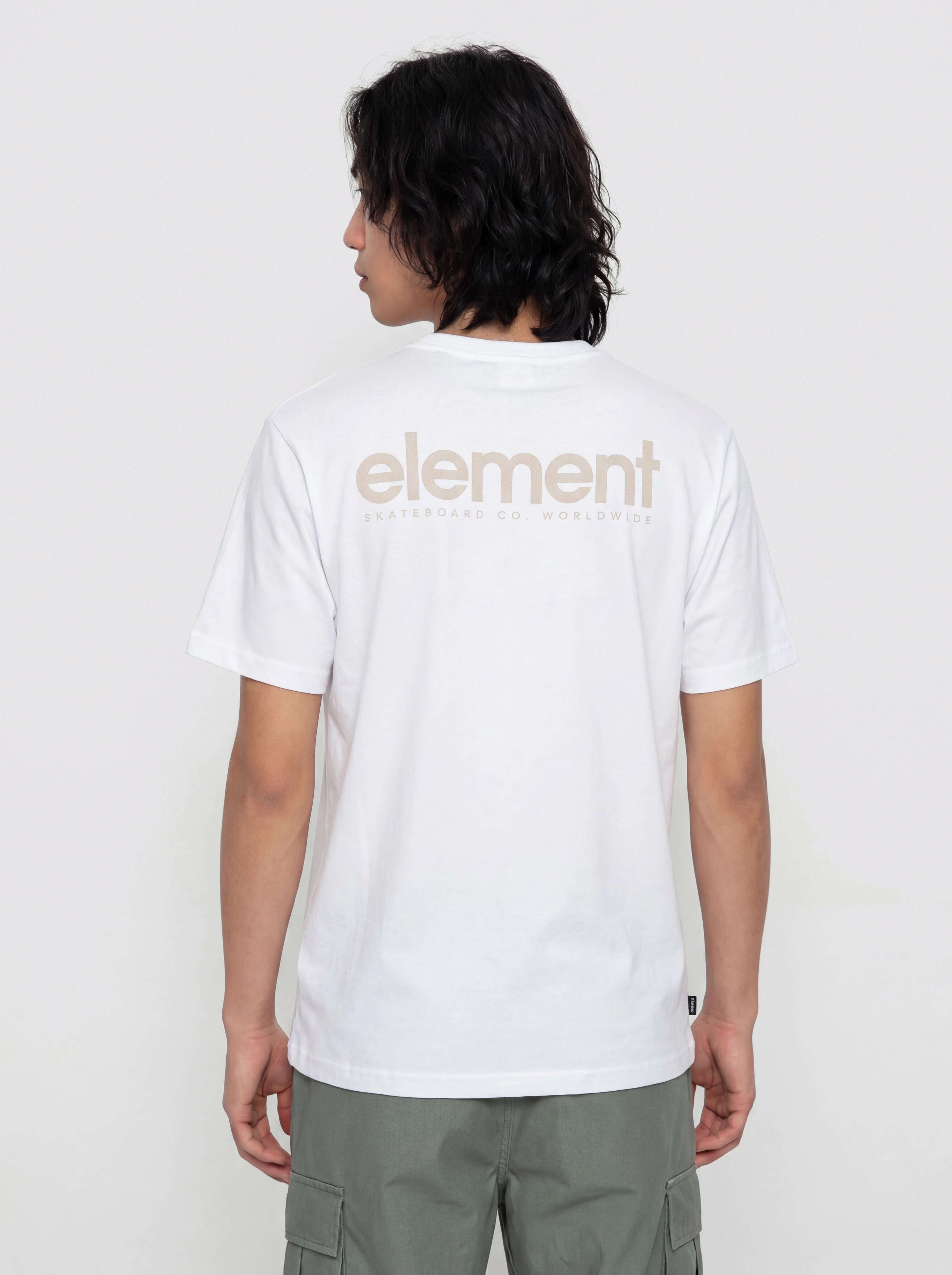 Tricou Element Simple Logo (optic white)