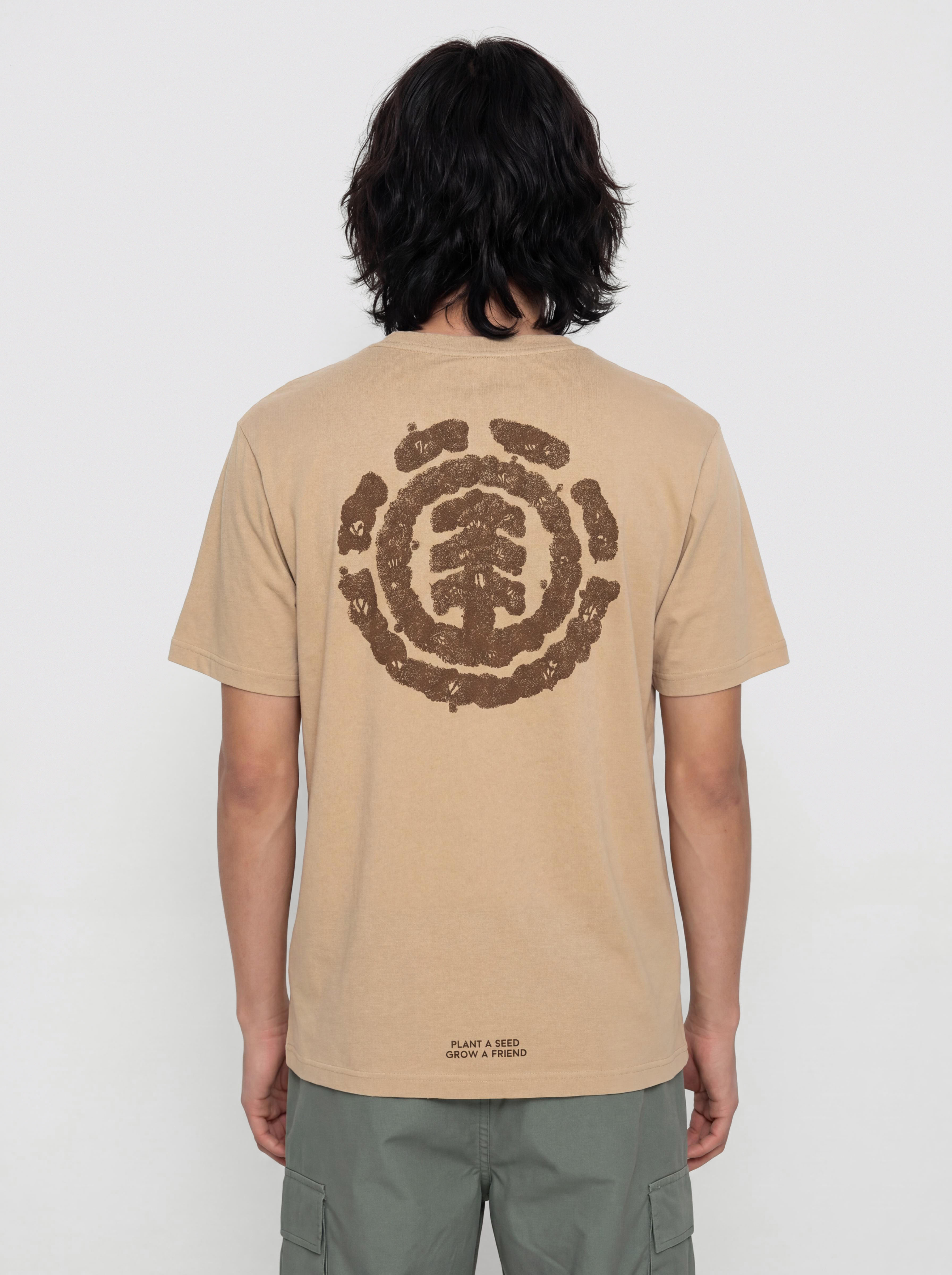 Tricou Element Ocnc Foliage (silver mink)