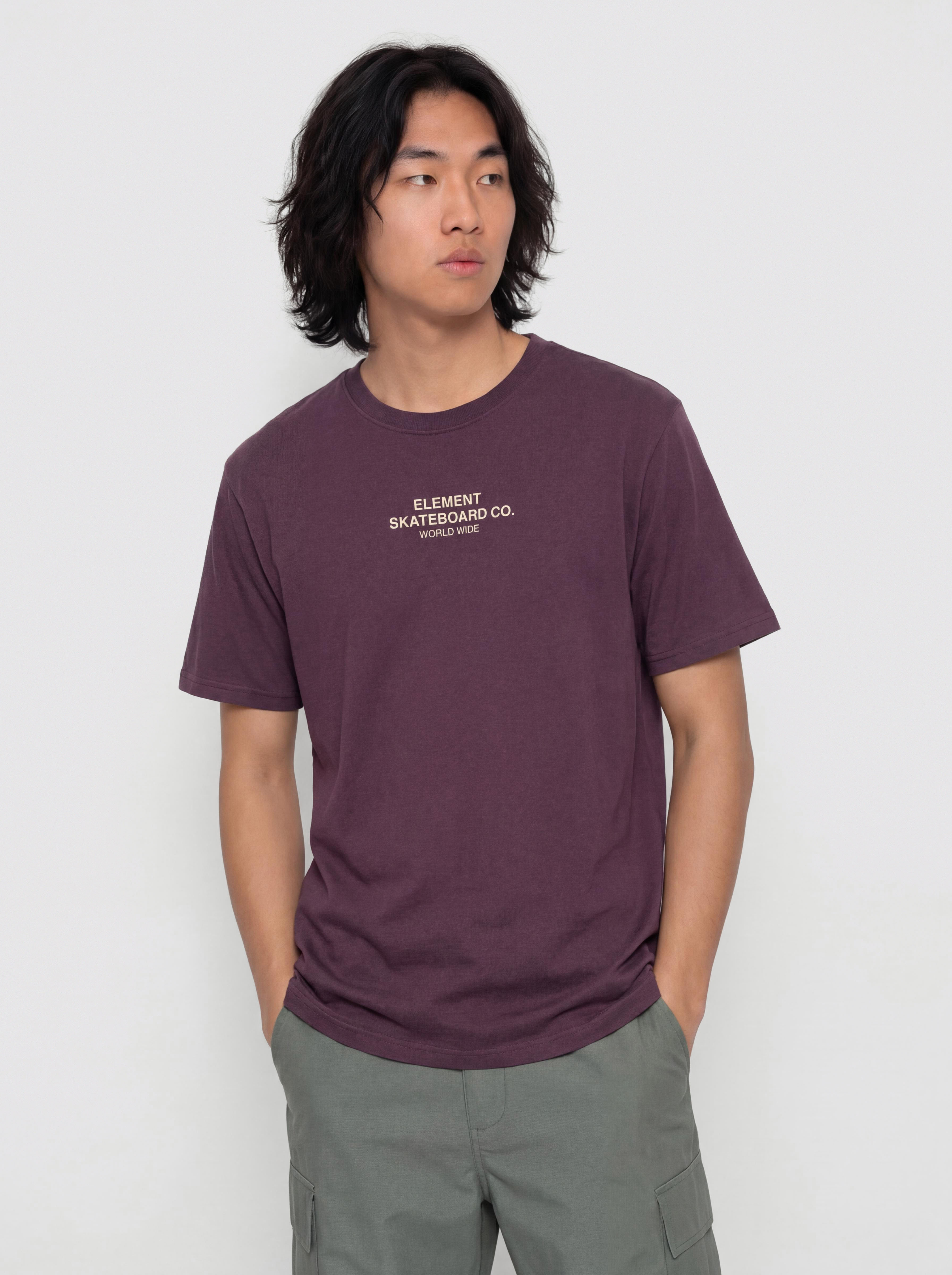 Tricou Element Skateboard (plum perfect)