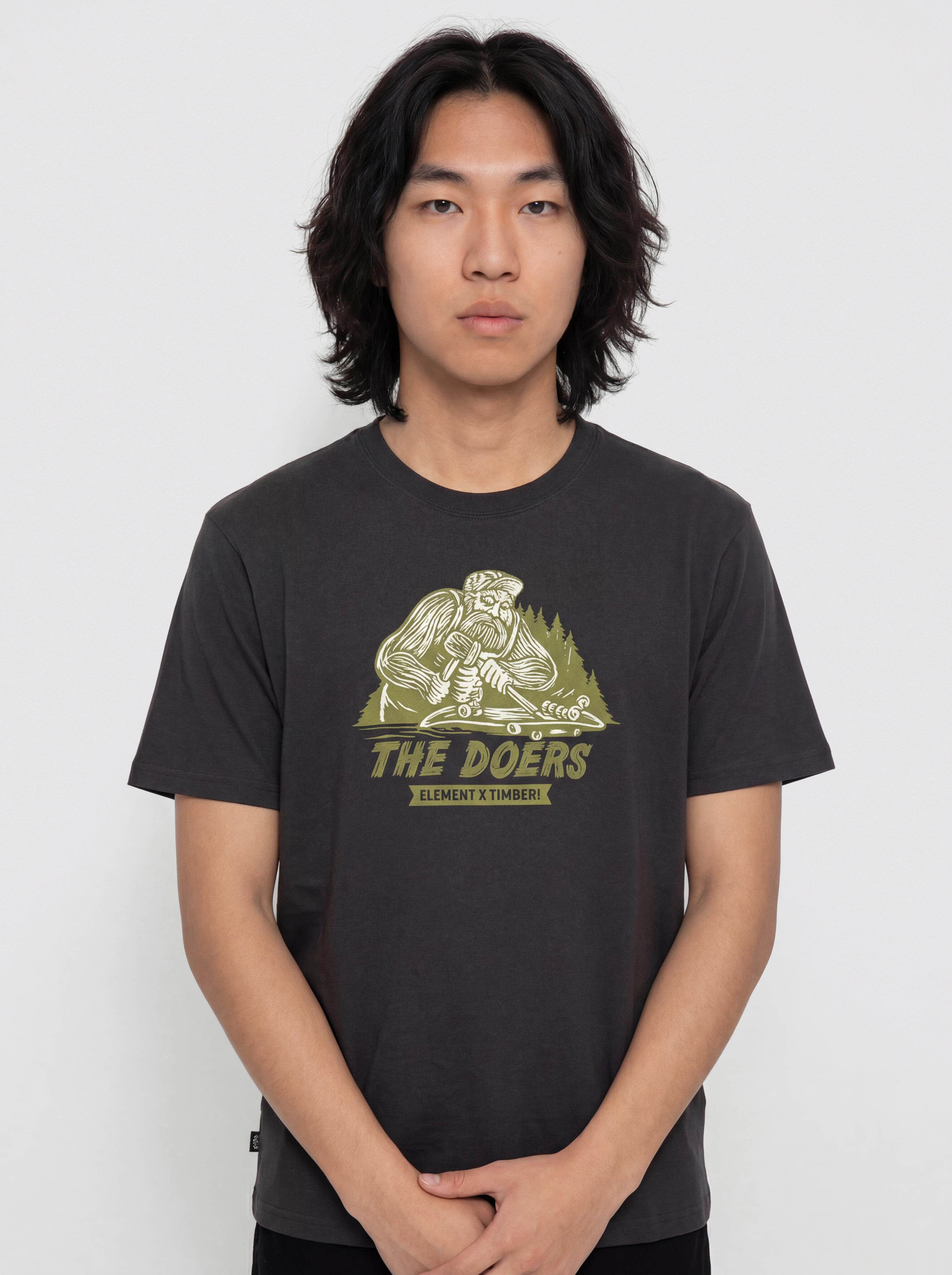 Tricou Element Timber Shaper (off black)