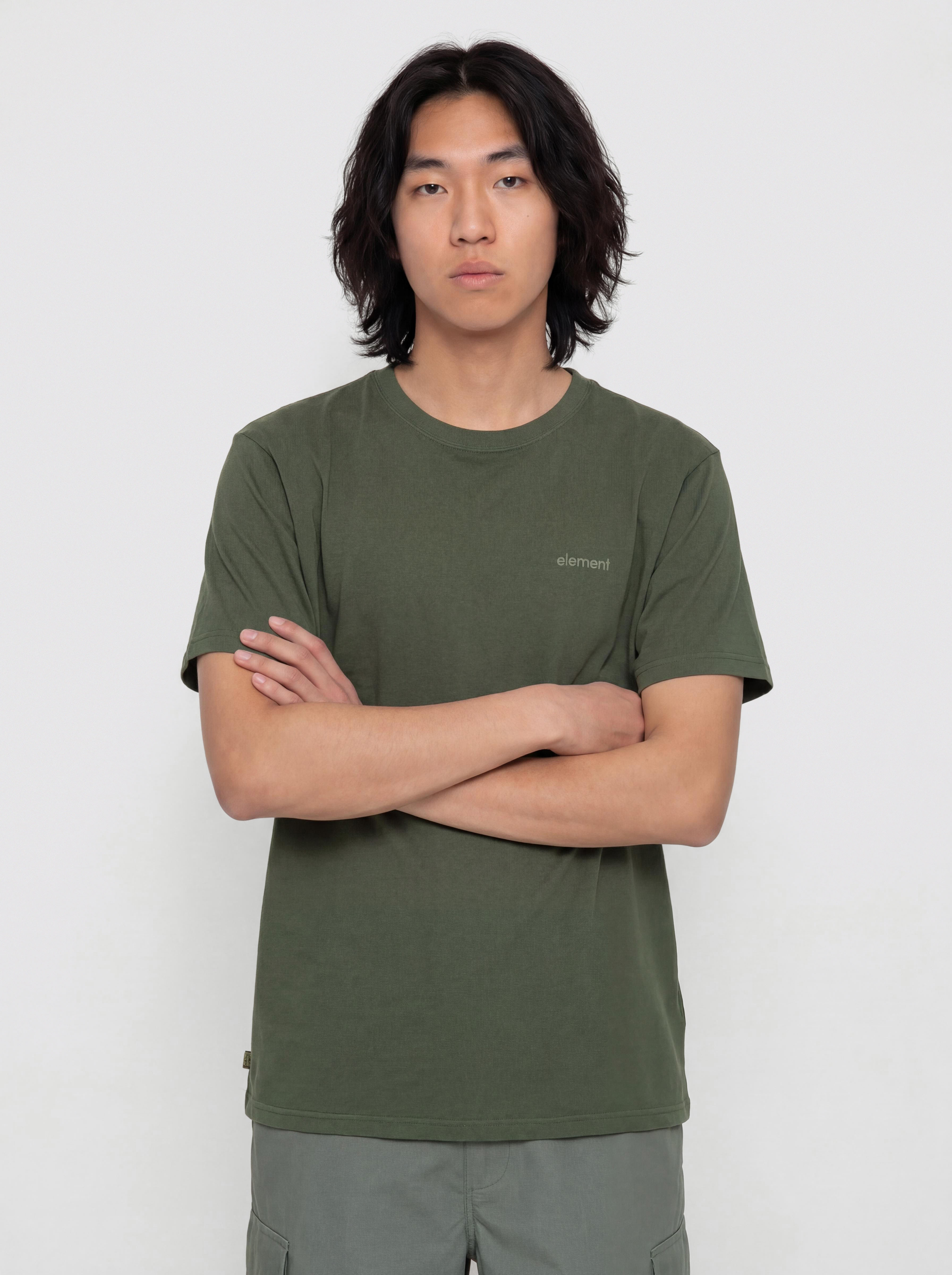 Tricou Element Low Case Pigment (rifle green)