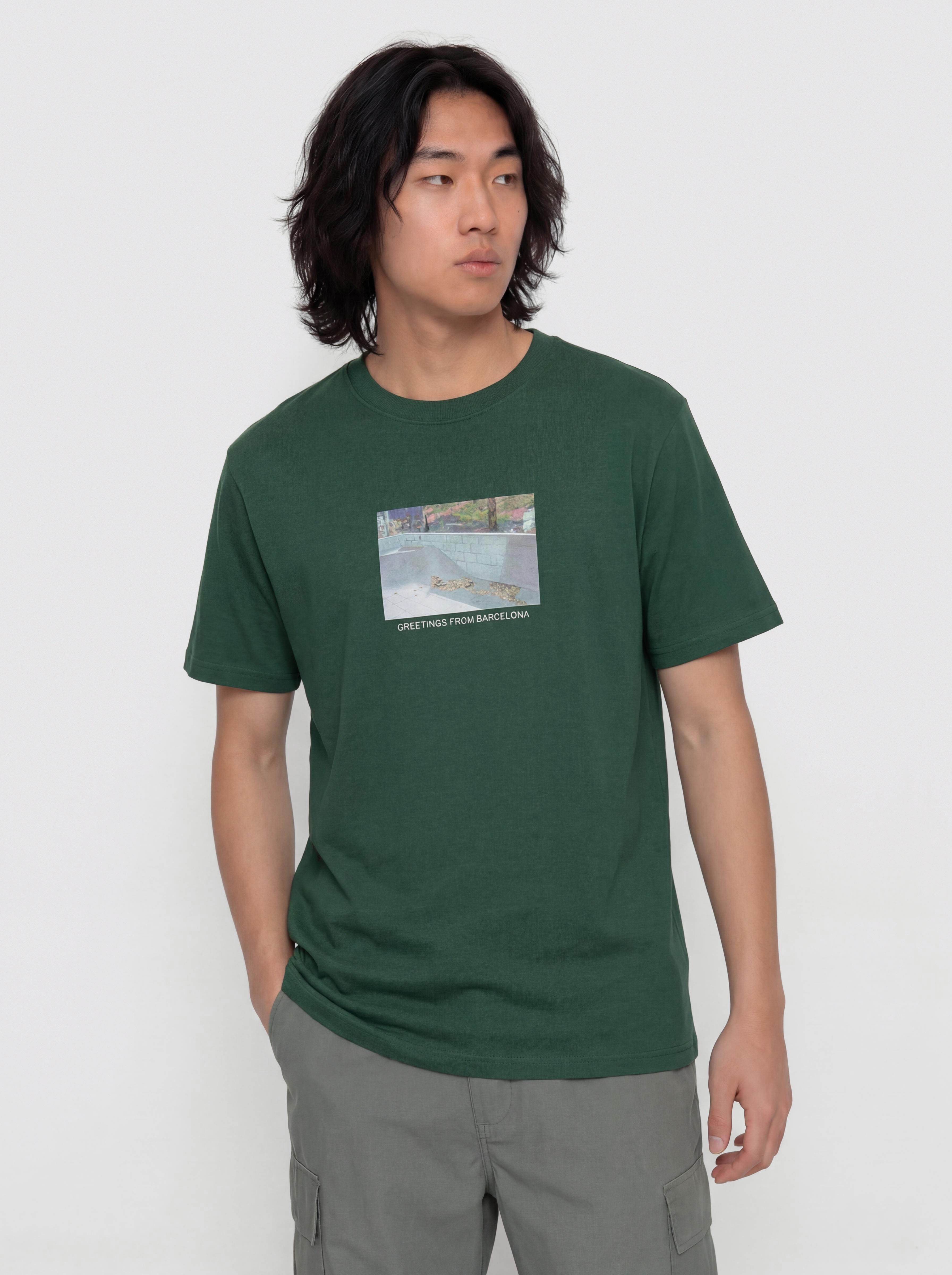 Tricou Element Barcelona (trekking green)