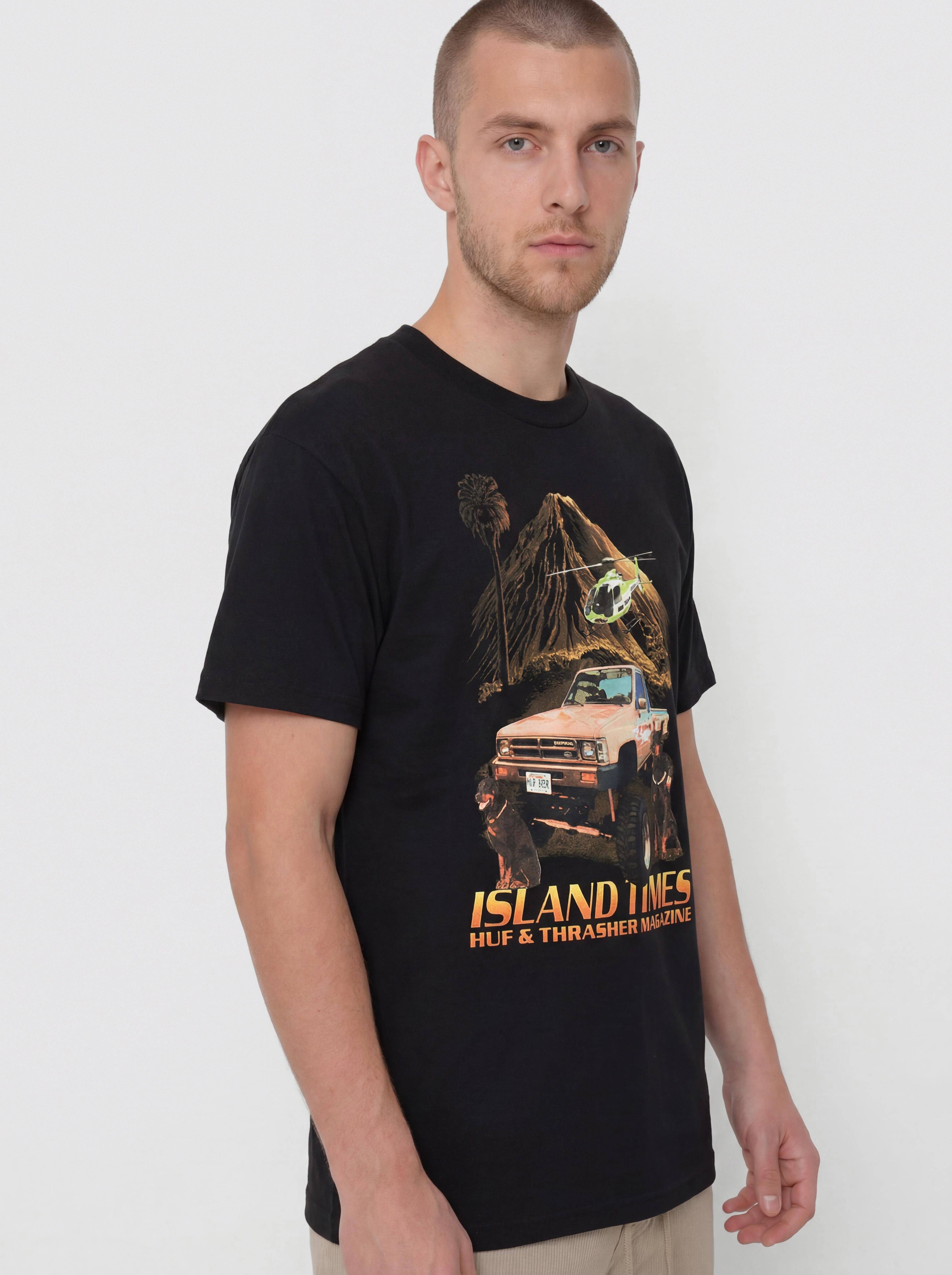 Tricou HUF X Thrasher Island Times