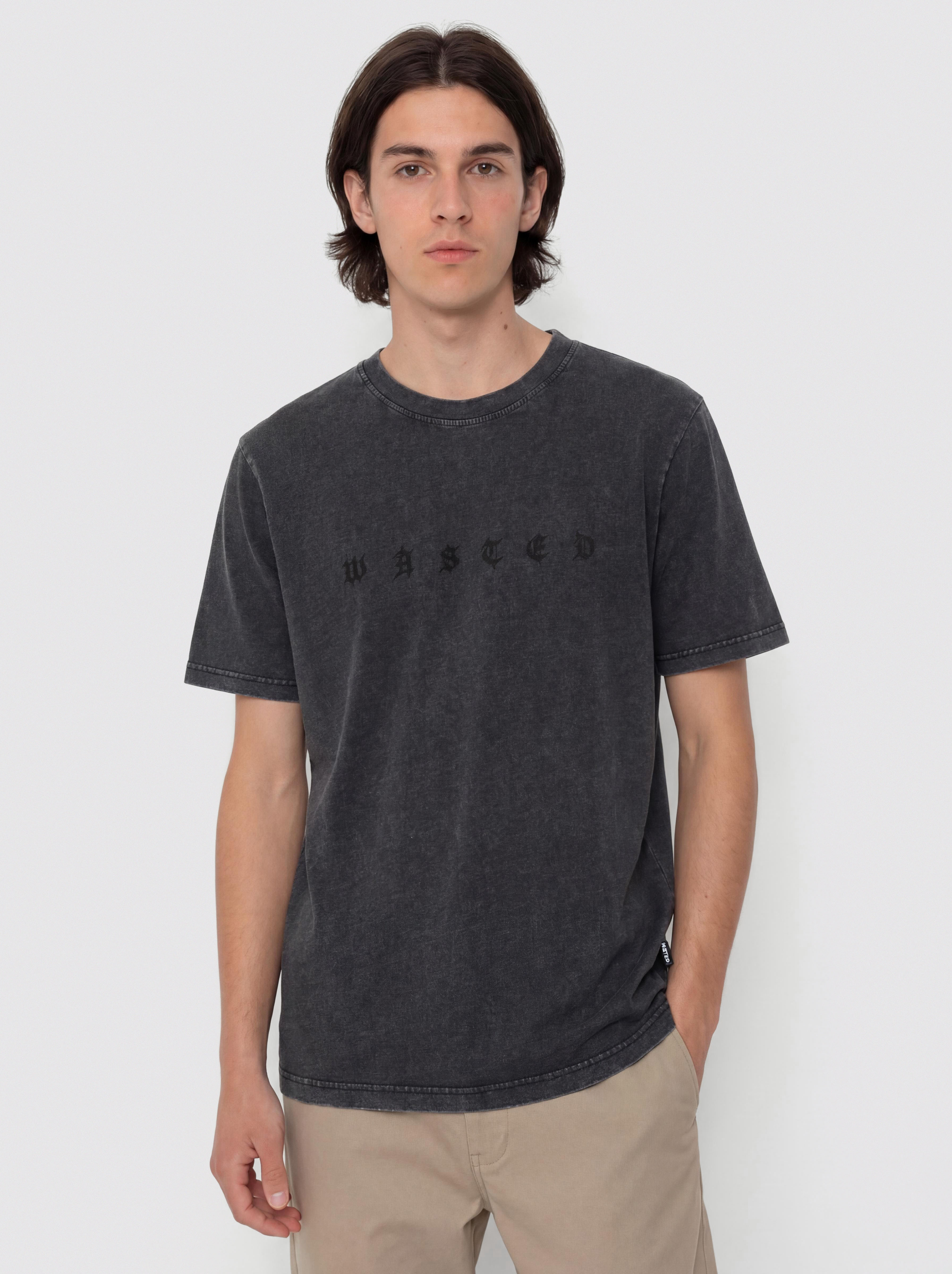 Tricou Wasted Paris Splinter Faded (faded black)