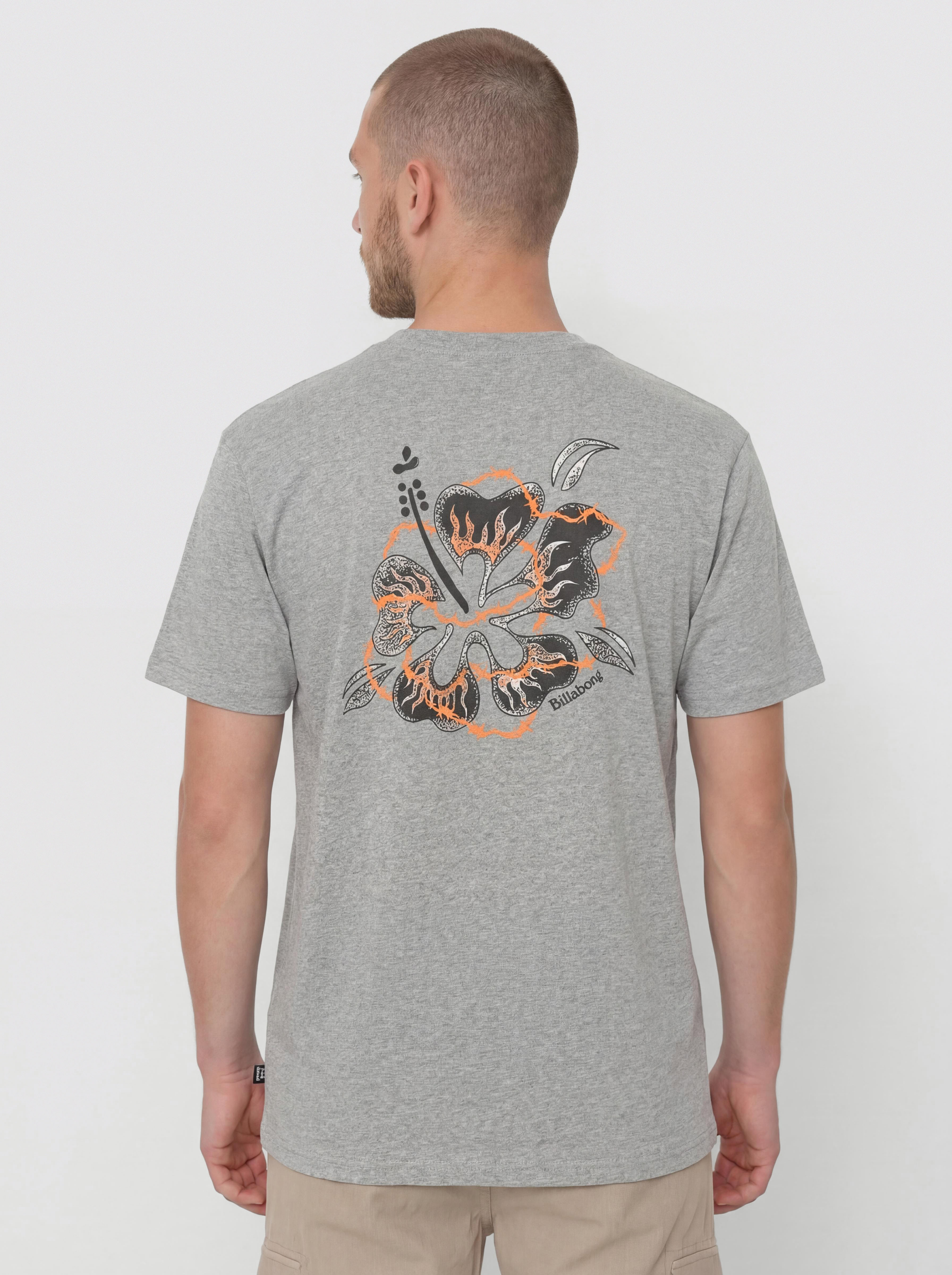 Tricou Billabong Mogul Paradise (grey heather)