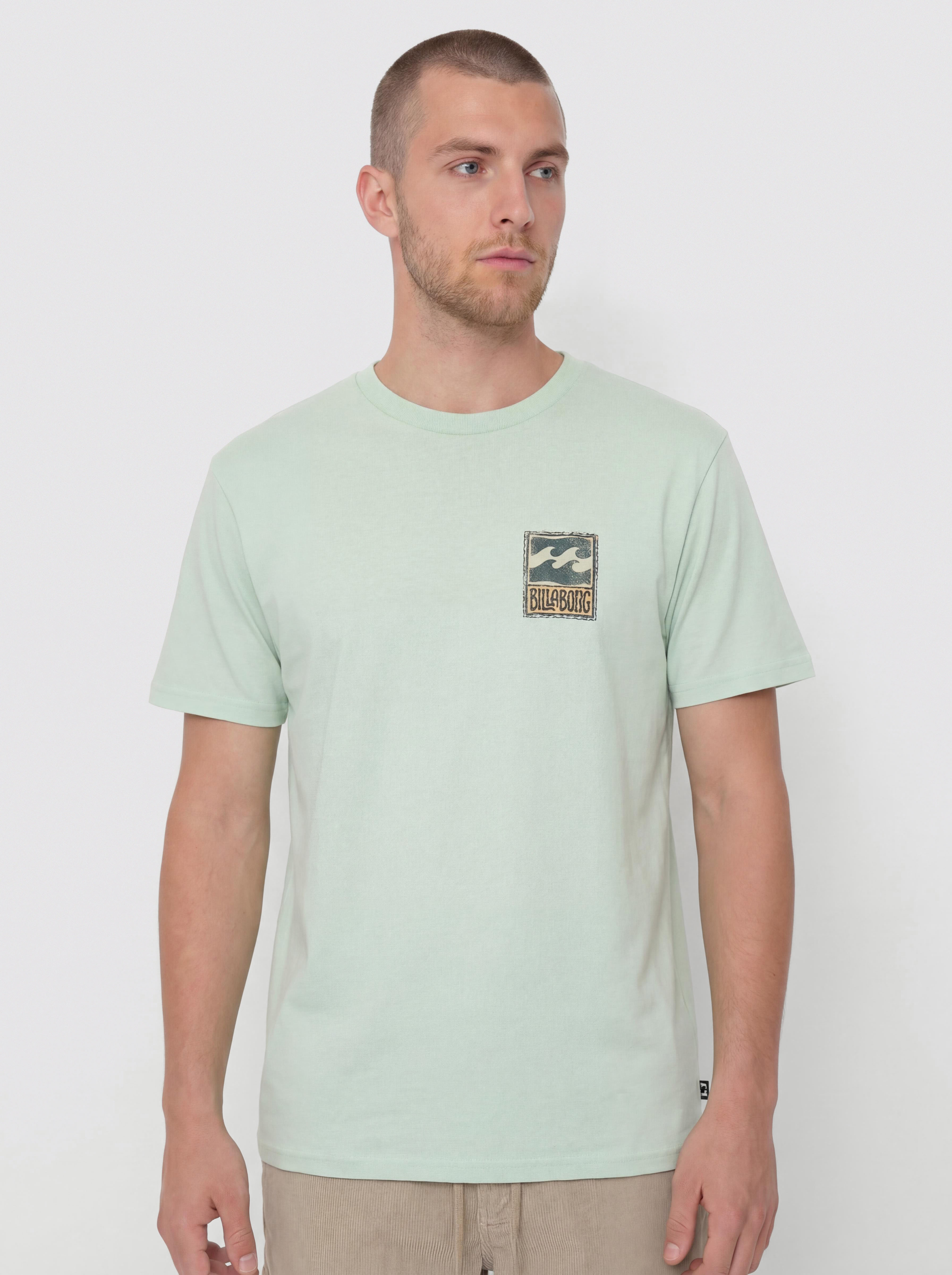 Tricou Billabong Stamp (vintage green)