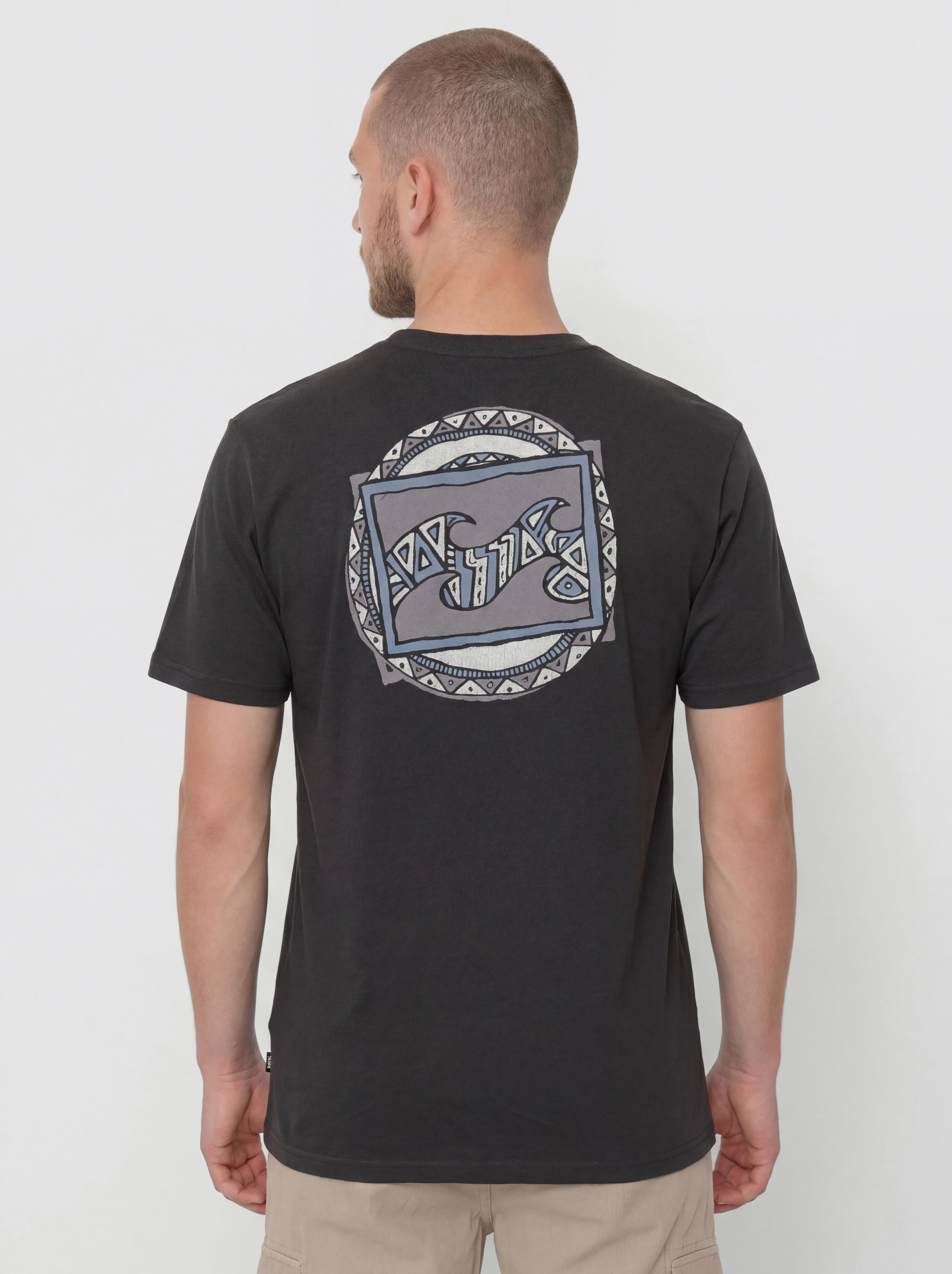 Tricou Billabong Crayon Wave (washed black)