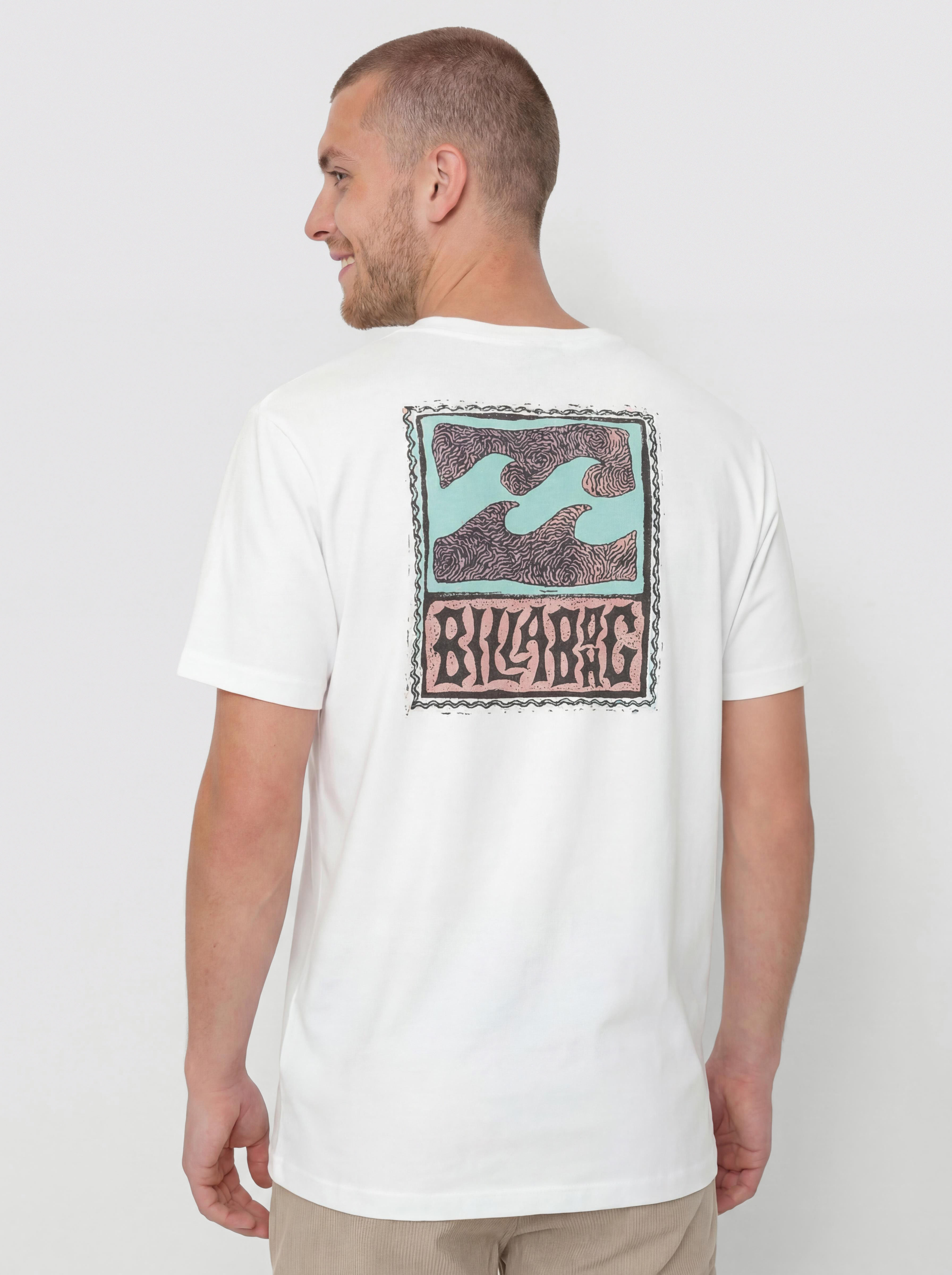 Tricou Billabong Stamp (white)