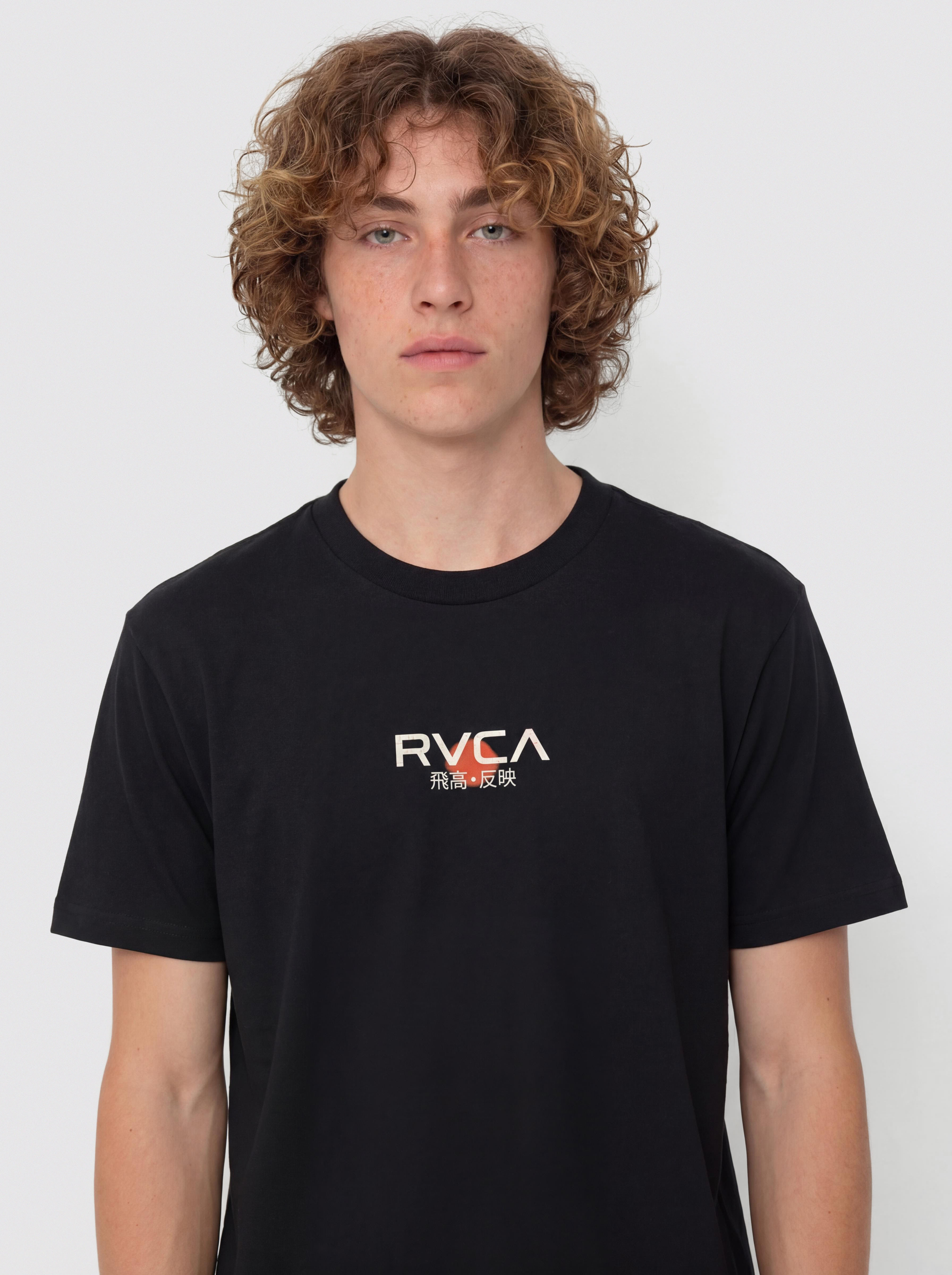 Tricou RVCA Tiger Sun (black)