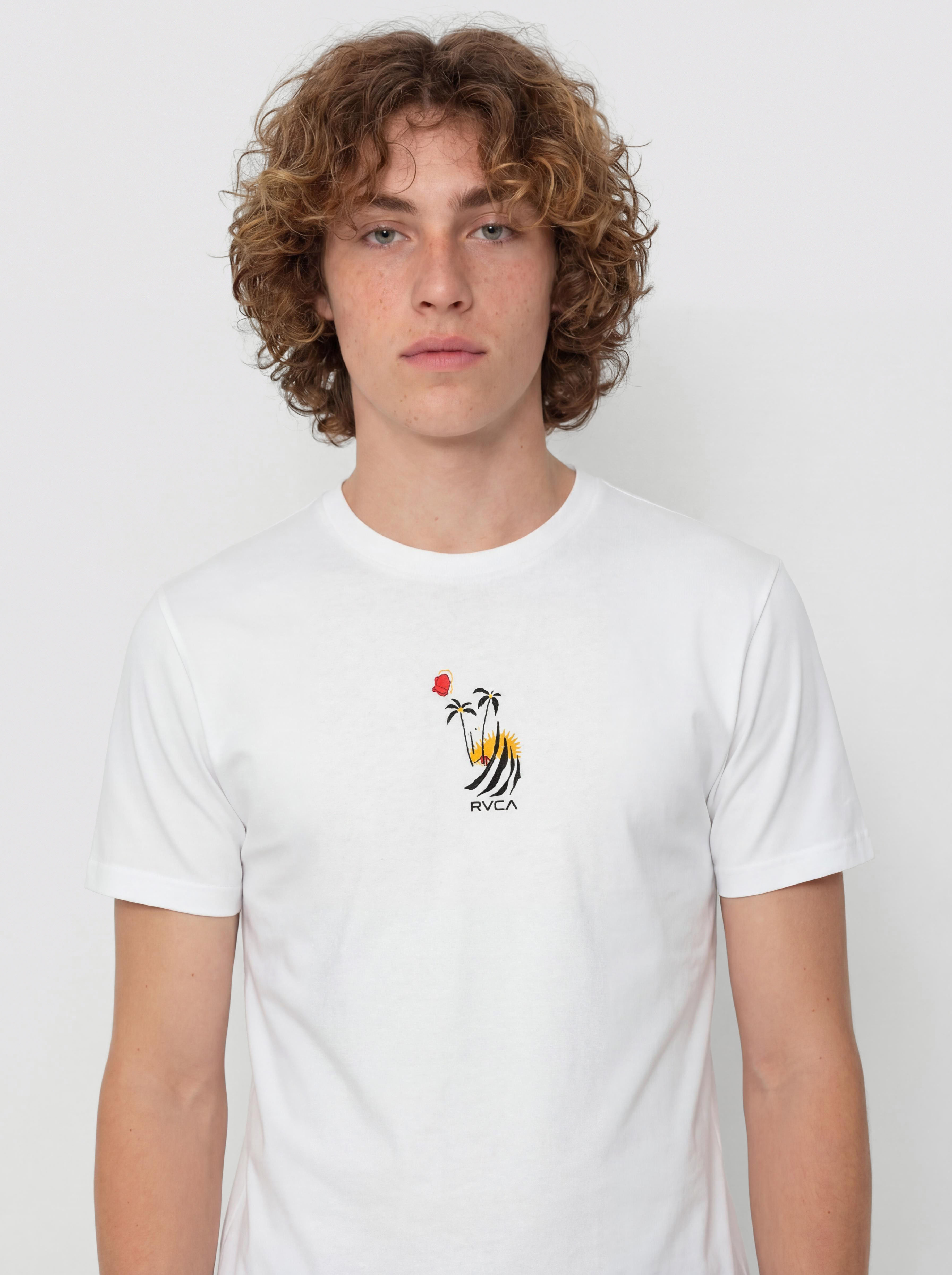 Tricou RVCA Cutship (white)