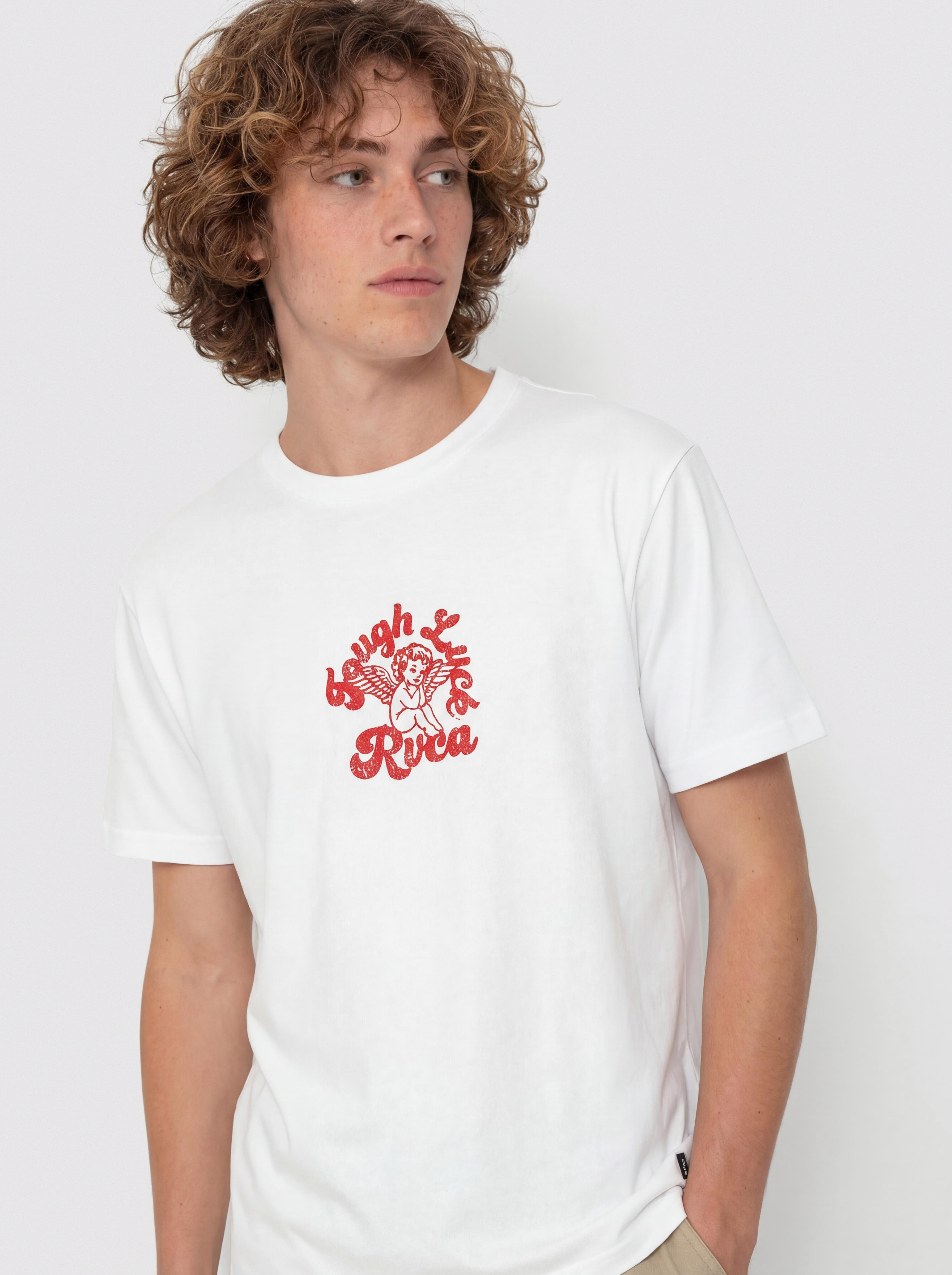 Tricou RVCA Tough Luck (white)