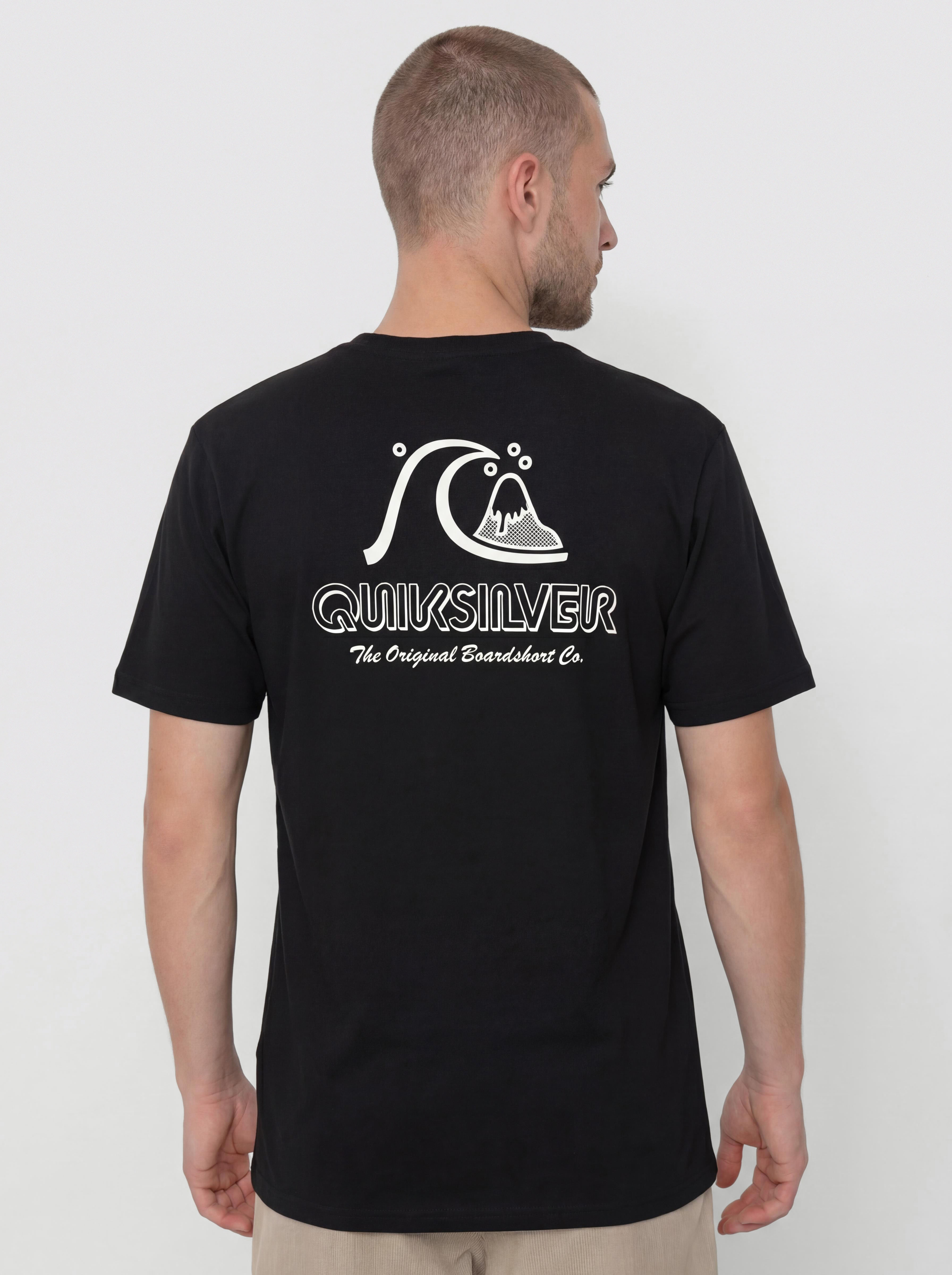 Tricou Quiksilver Evo Original Bs (black)