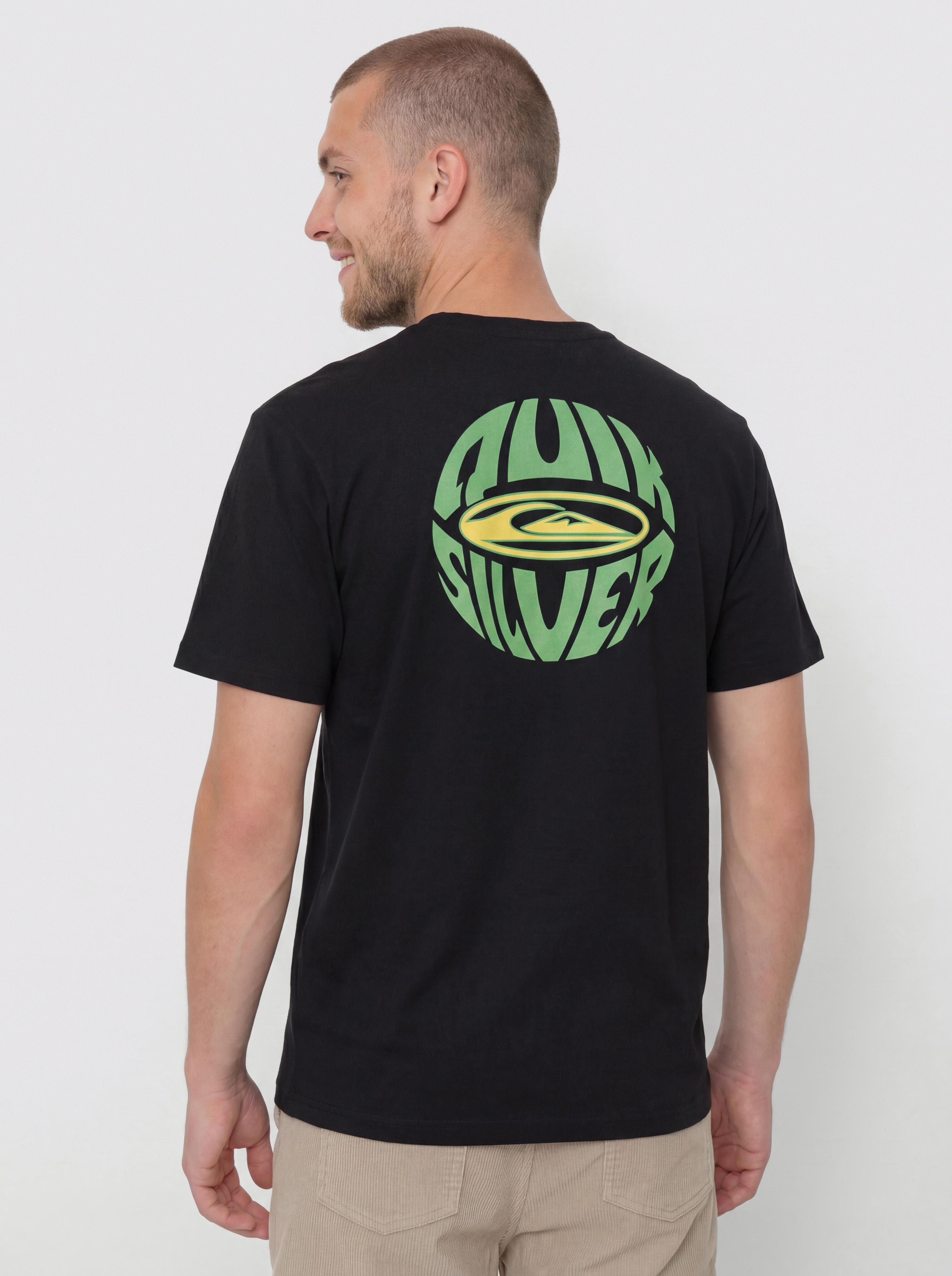 Tricou Quiksilver Quikglobe (black)