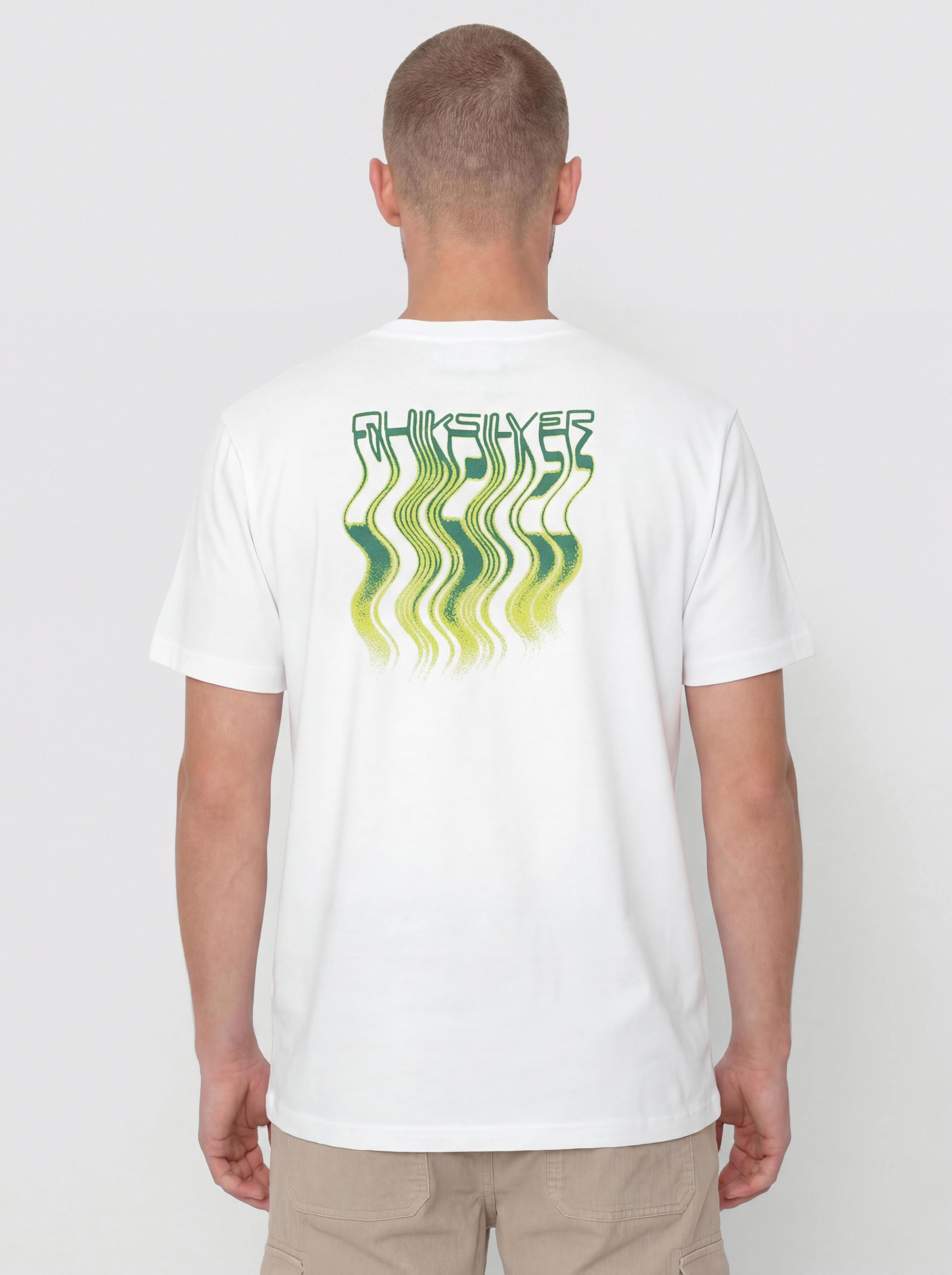 Tricou Quiksilver Hw Melt Away (snow white)
