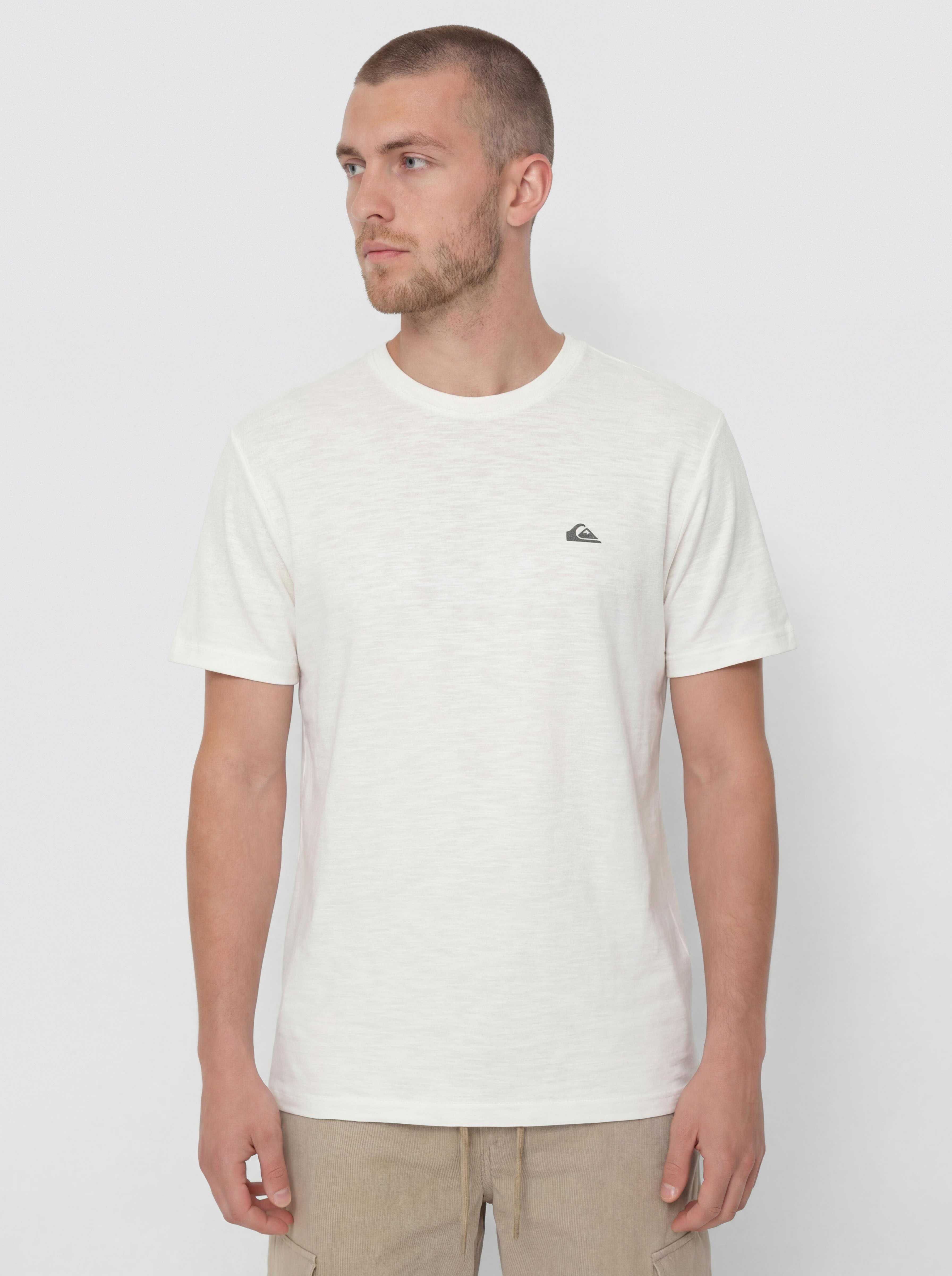 Tricou Quiksilver Slub Roundneck (snow white)