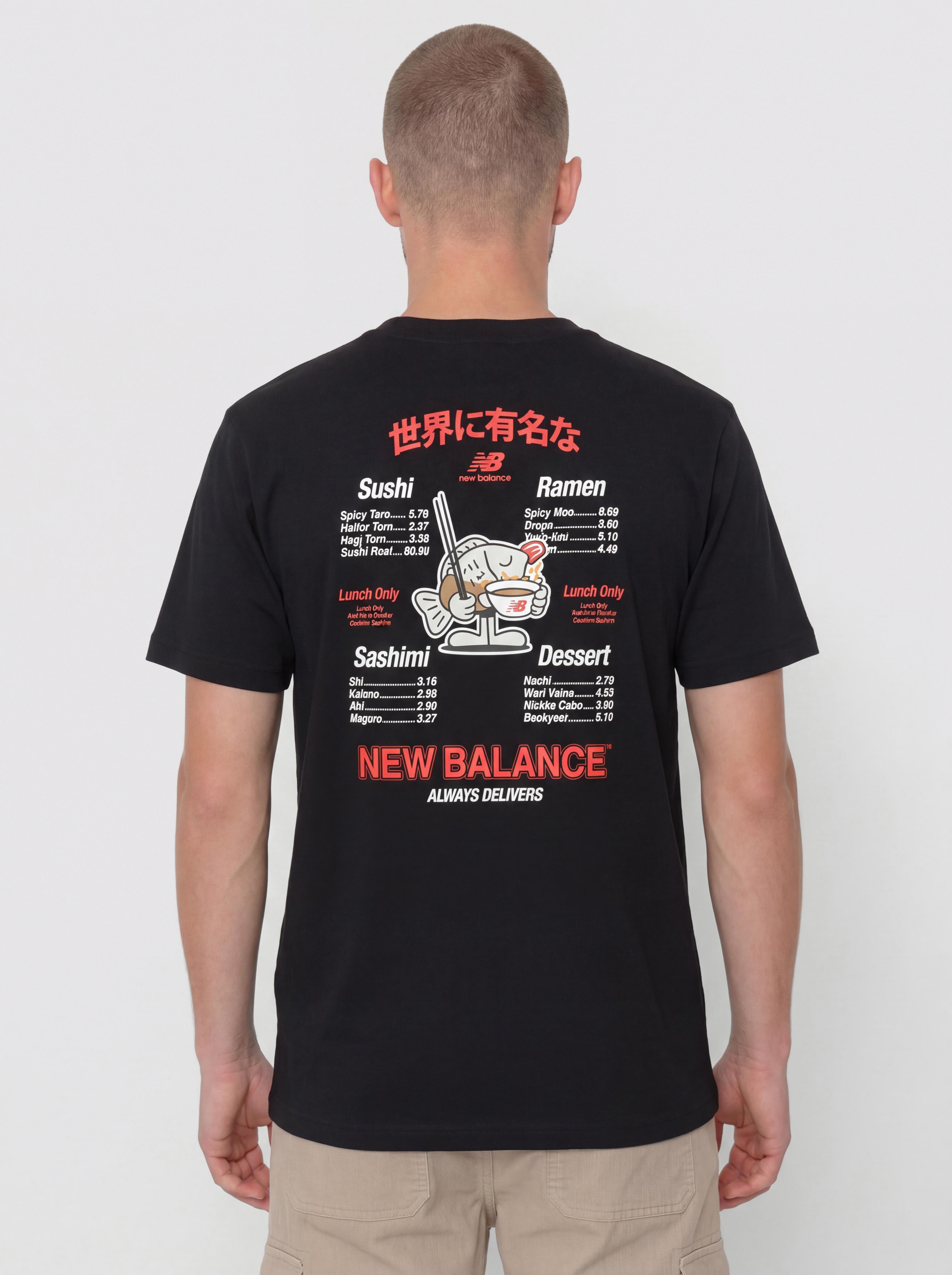 Tricou New Balance Ramen (black)