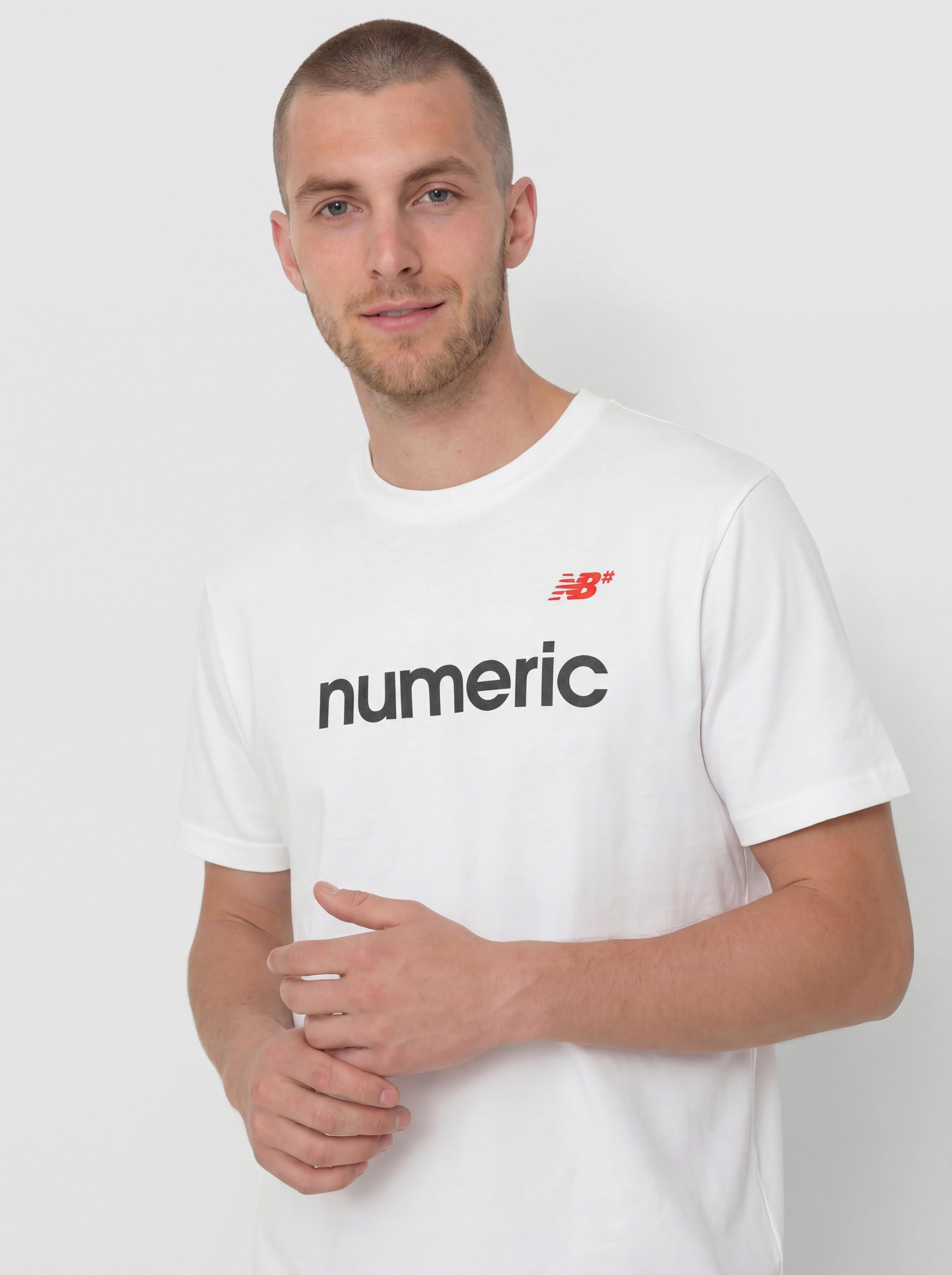 Tricou New Balance Numeric Linear Logo (white)