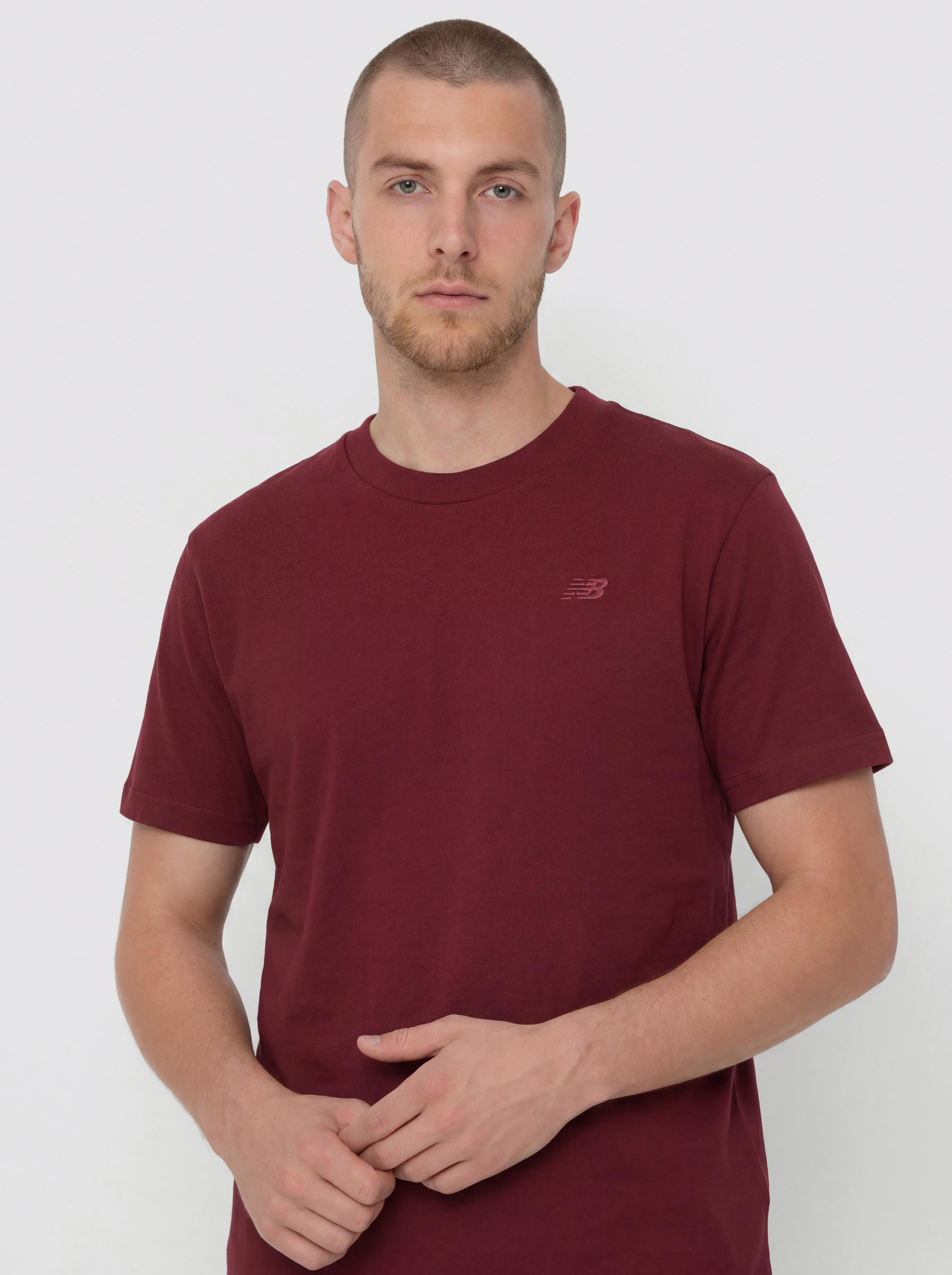 Tricou New Balance Athletics Cotton (red)