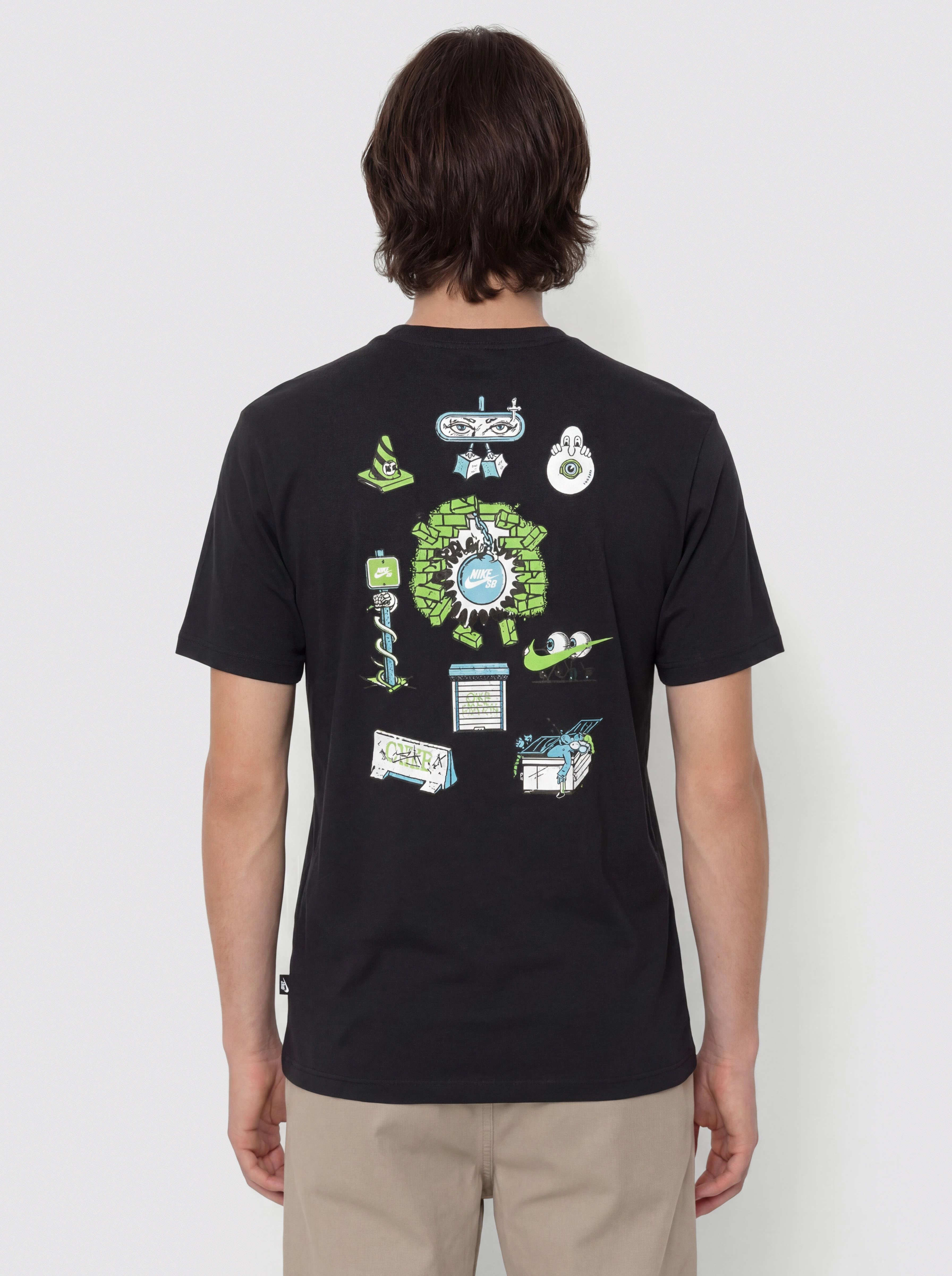 Tricou Nike SB M90 Skate Char (off noir)