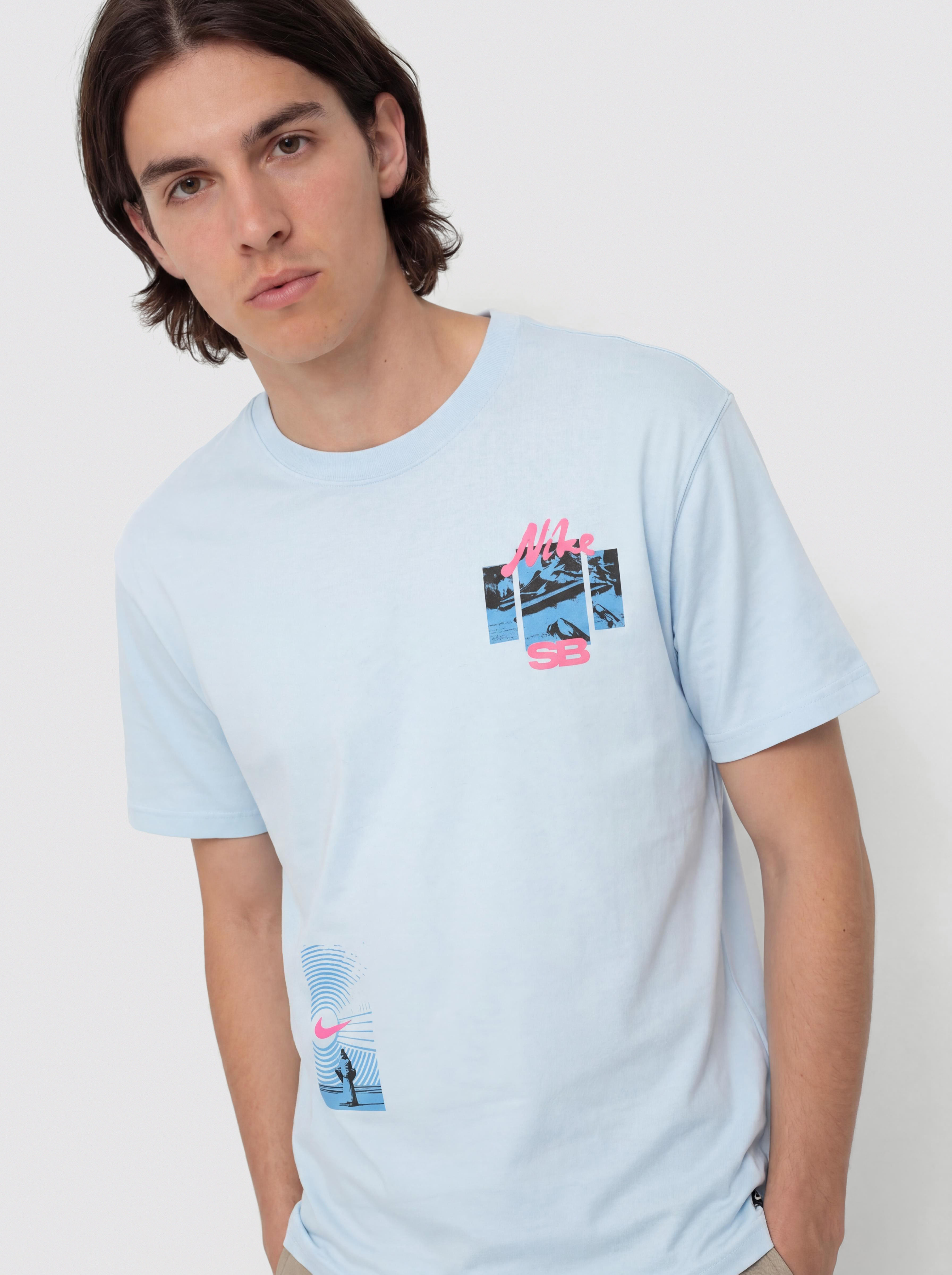 Tricou Nike SB M90 Oc Photo (celestine blue)