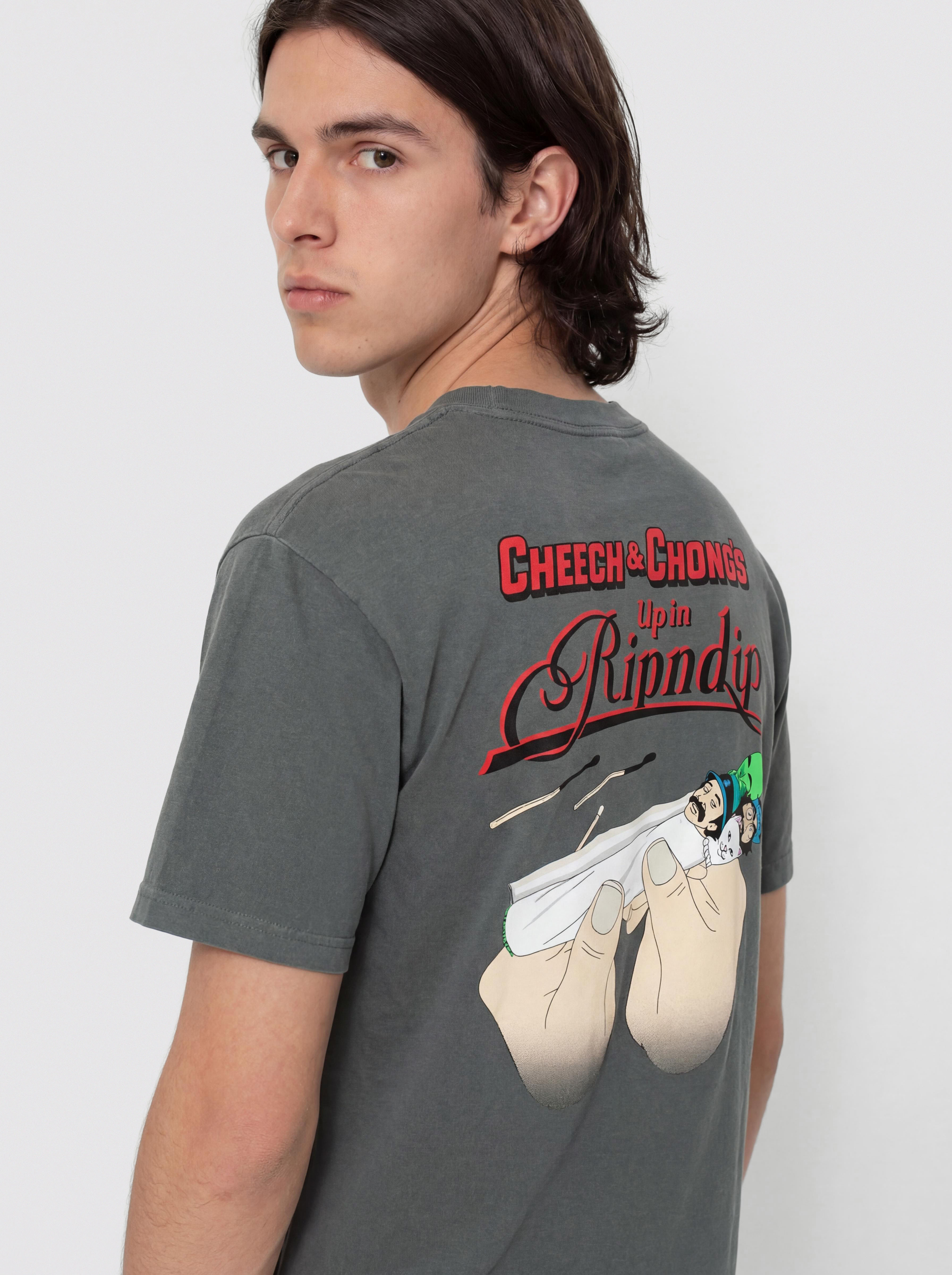 Tricou RipNDip Roll Me Up (charcoal)