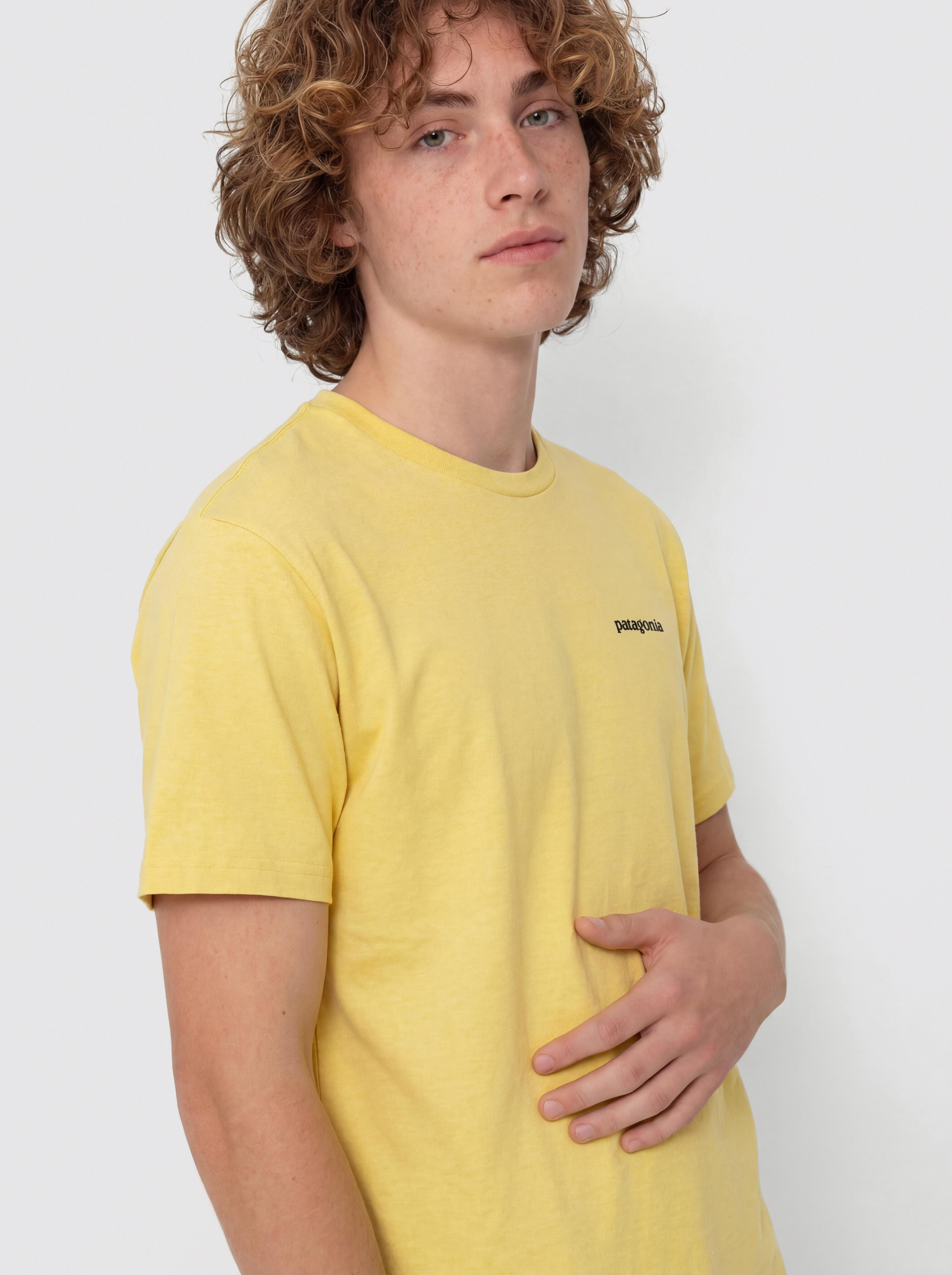 Tricou Patagonia P 6 Logo Responsibili (p 6 outline/lemon zest)