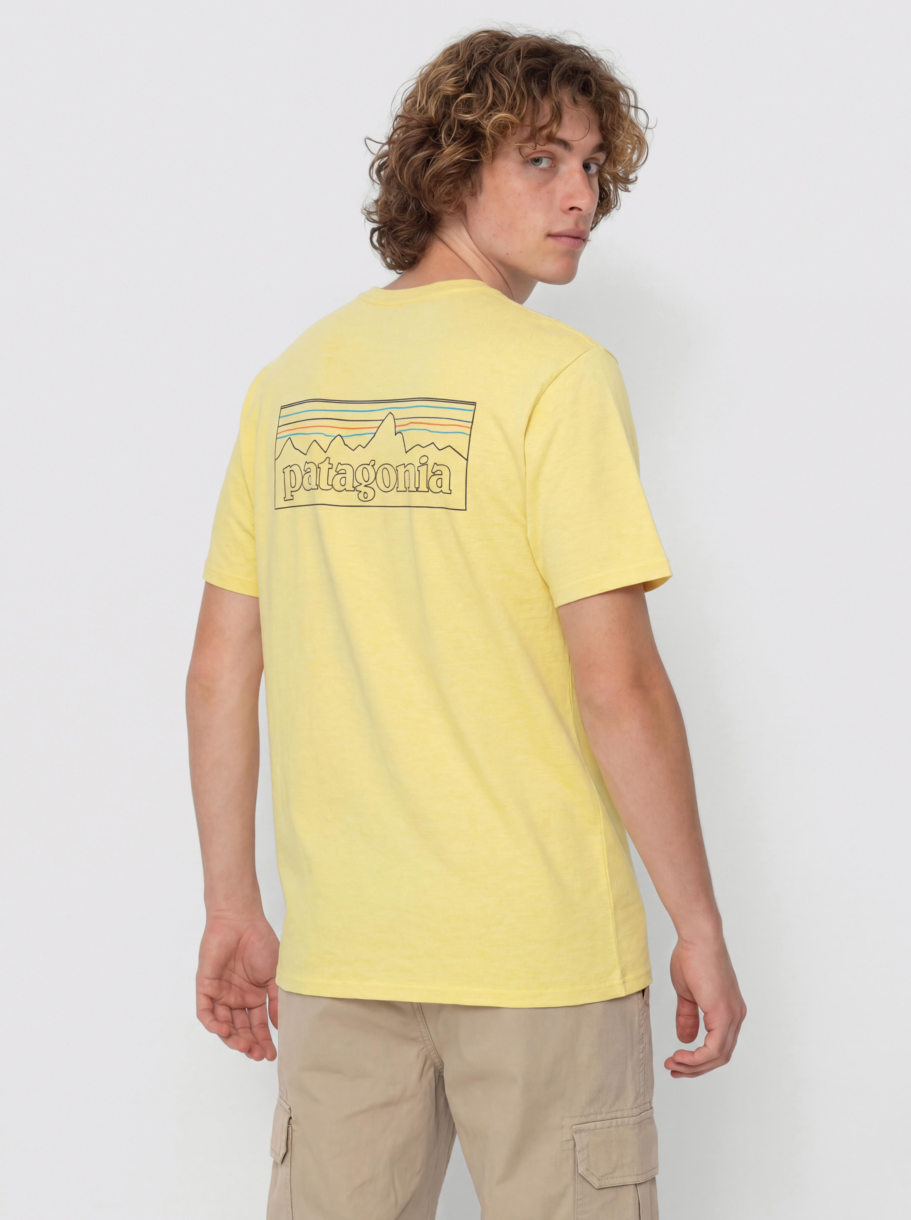Tricou Patagonia P 6 Logo Responsibili (p 6 outline/lemon zest)
