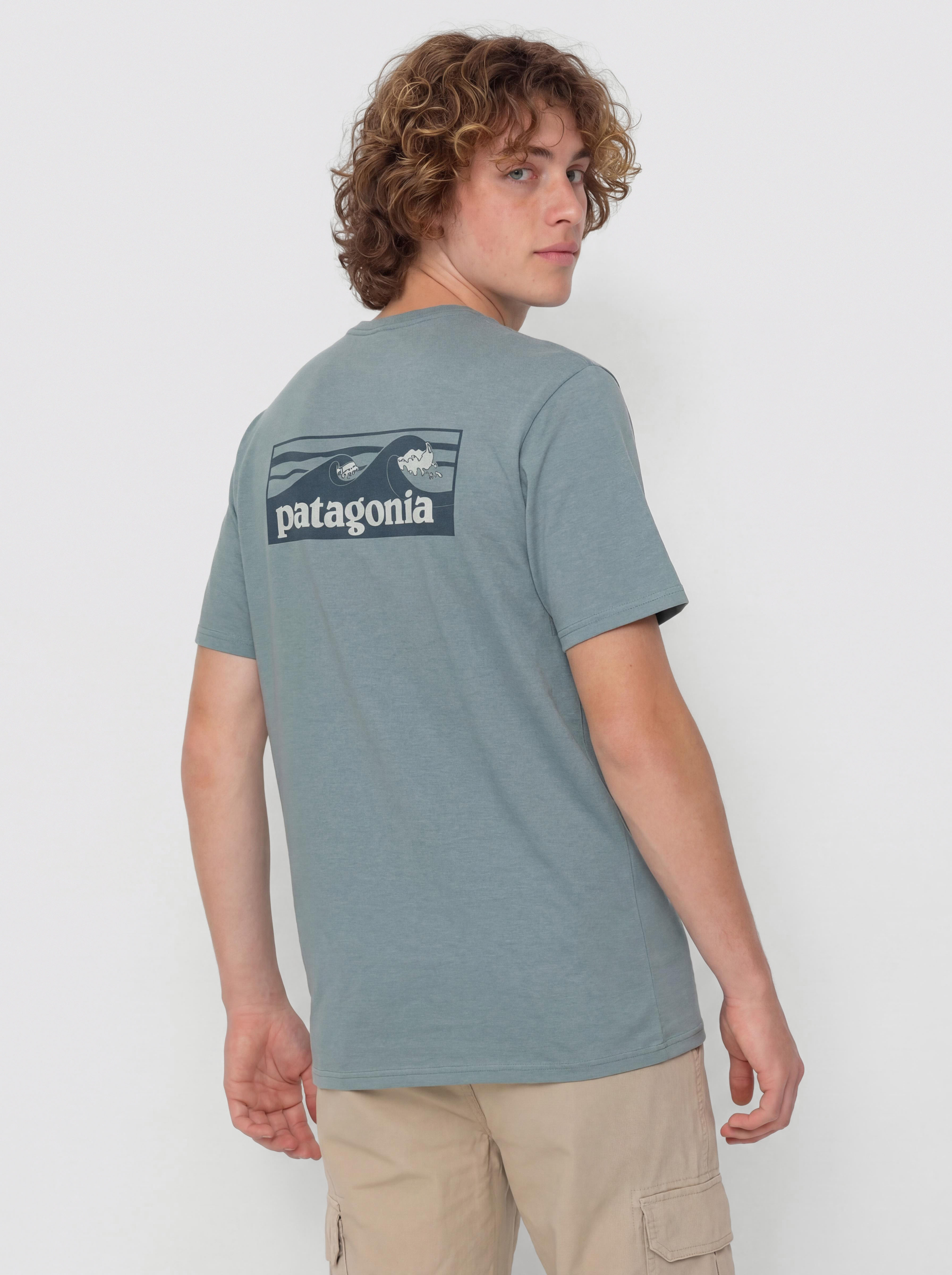 Tricou Patagonia Capilene Cool Boardshort Logo