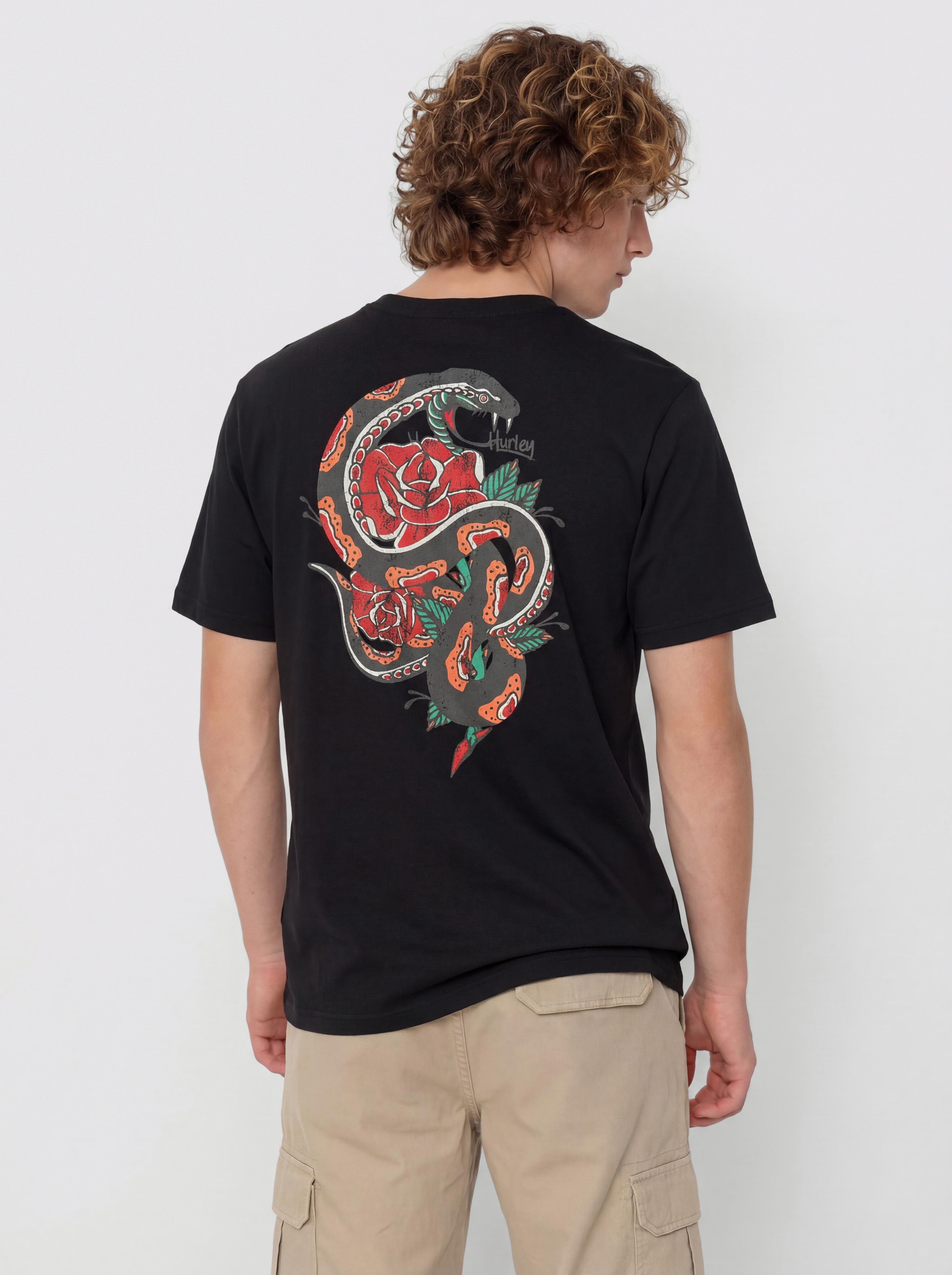 Tricou Hurley Cobra (black)