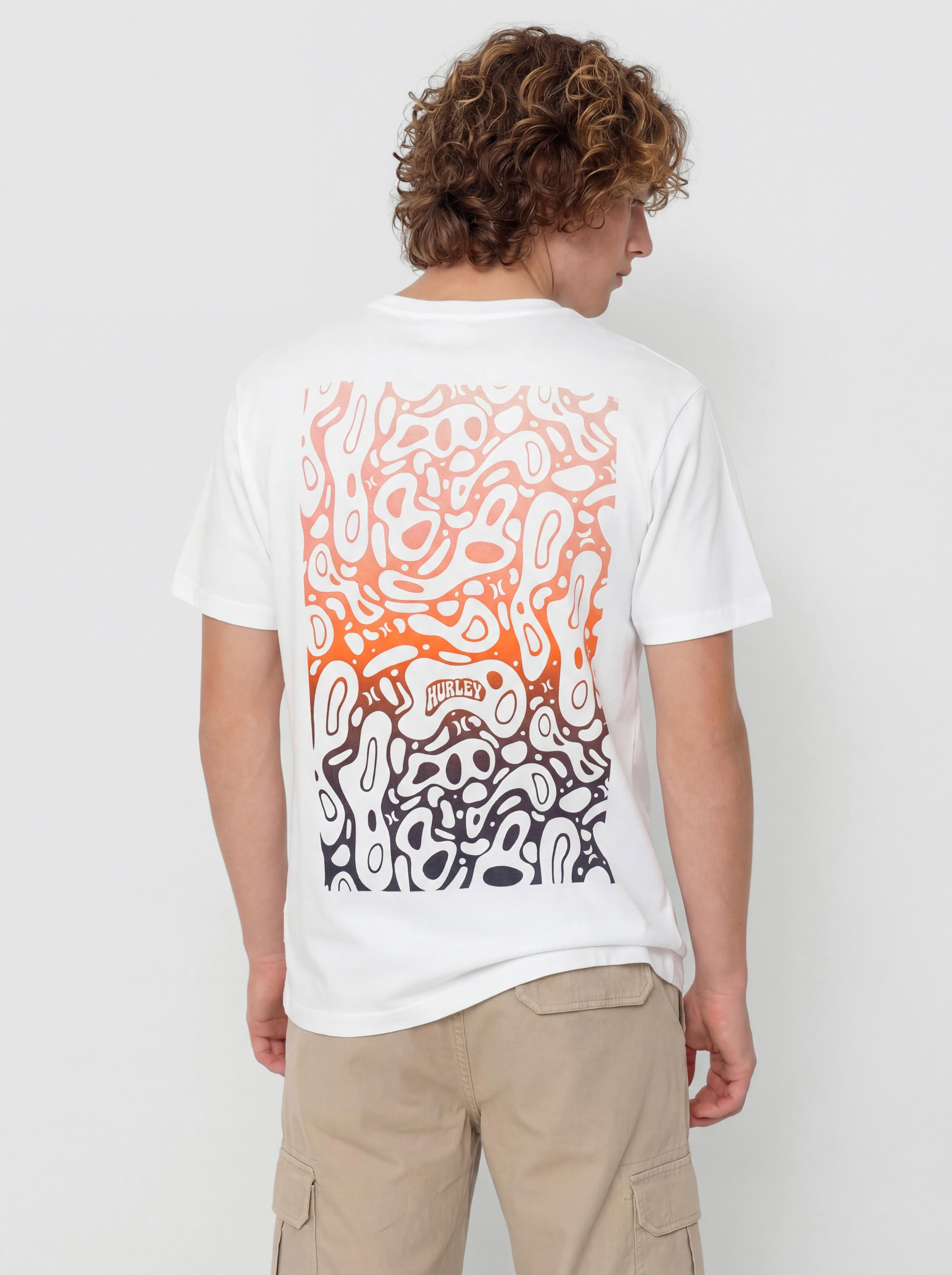 Tricou Hurley Bubble (white)