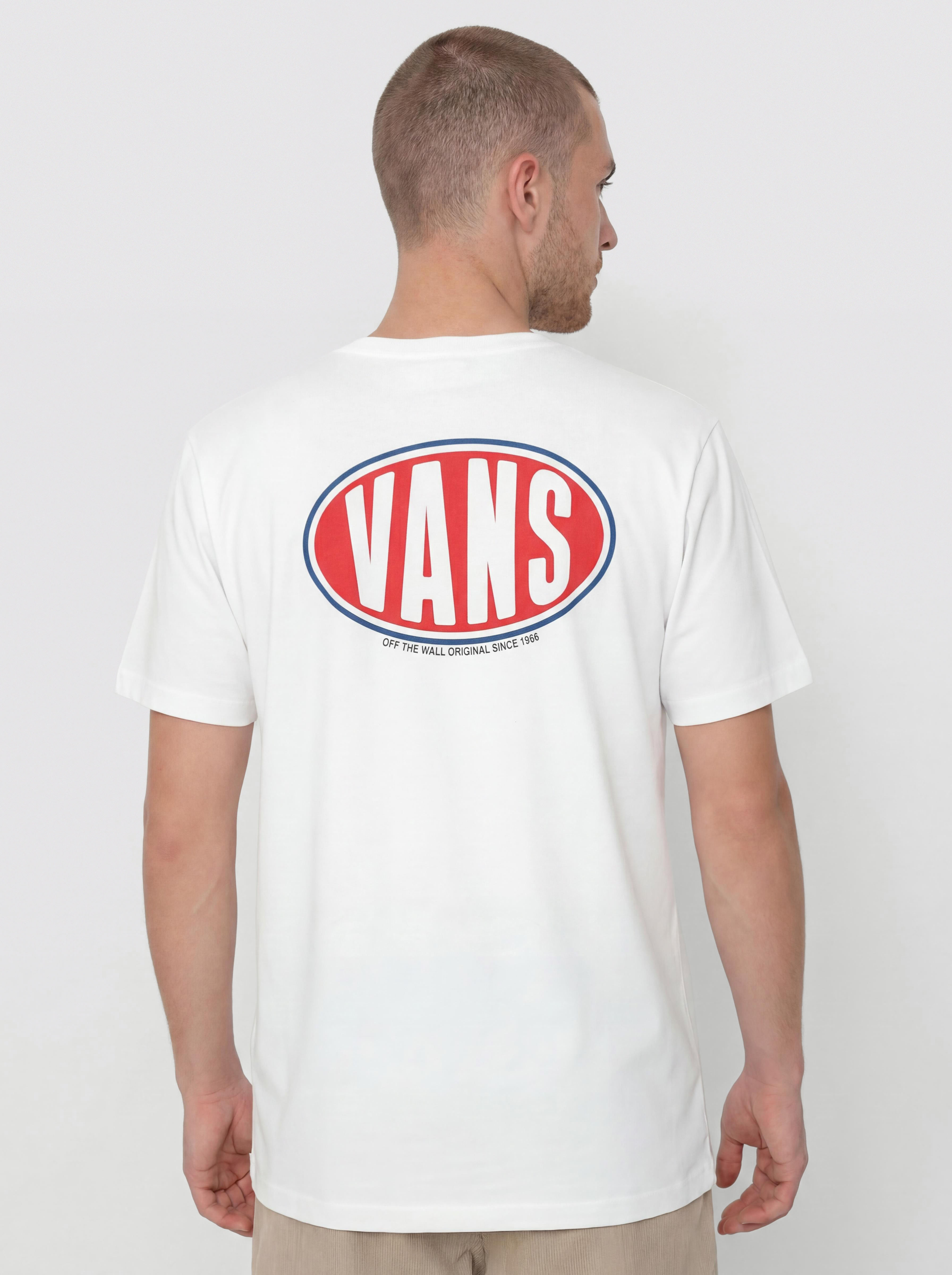 Tricou Vans Spray On (white)
