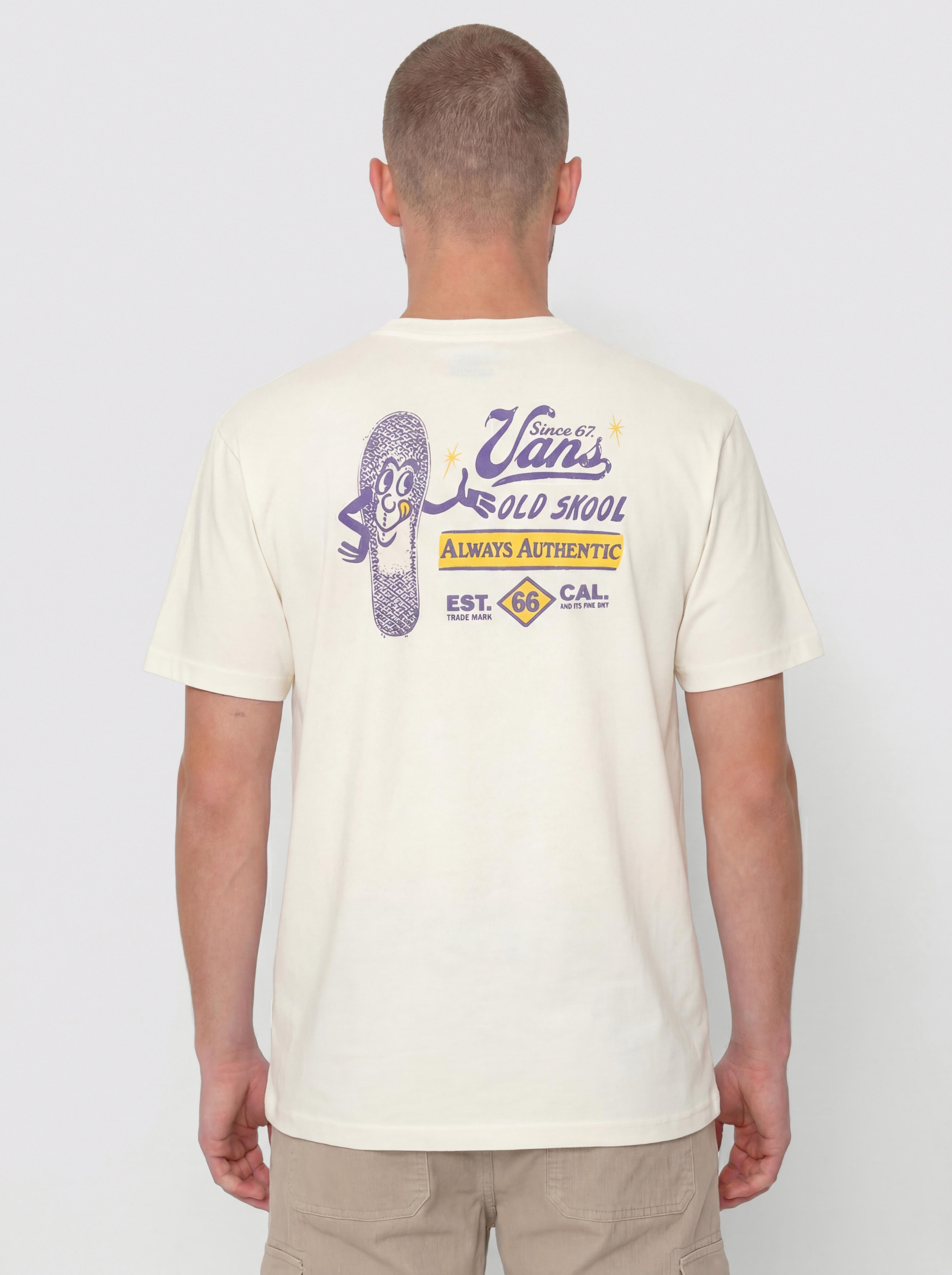 Tricou Vans Waffle Stomp Loose (marshmallow)