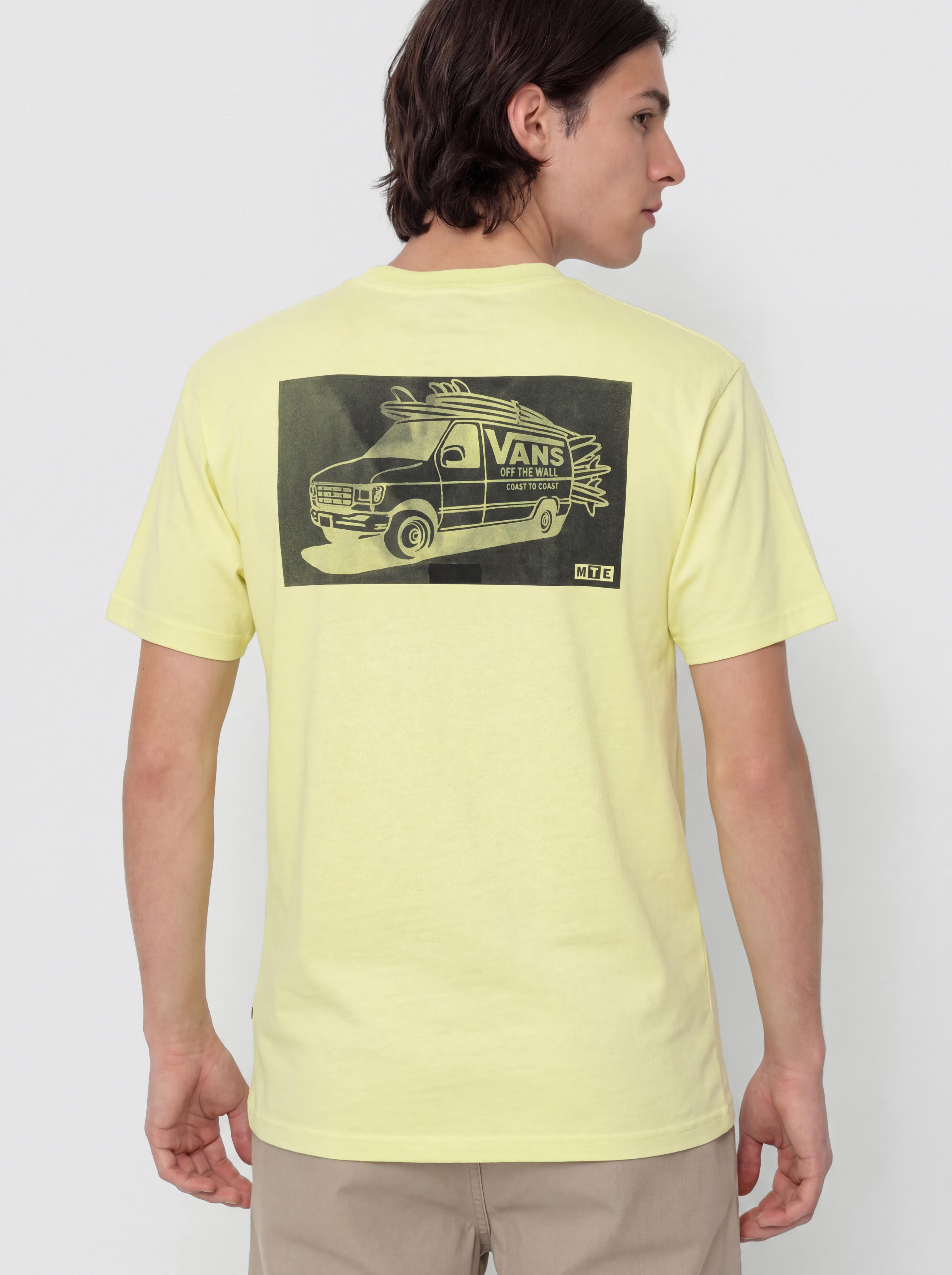 Tricou Vans Mte Beachfront (shadow lime)