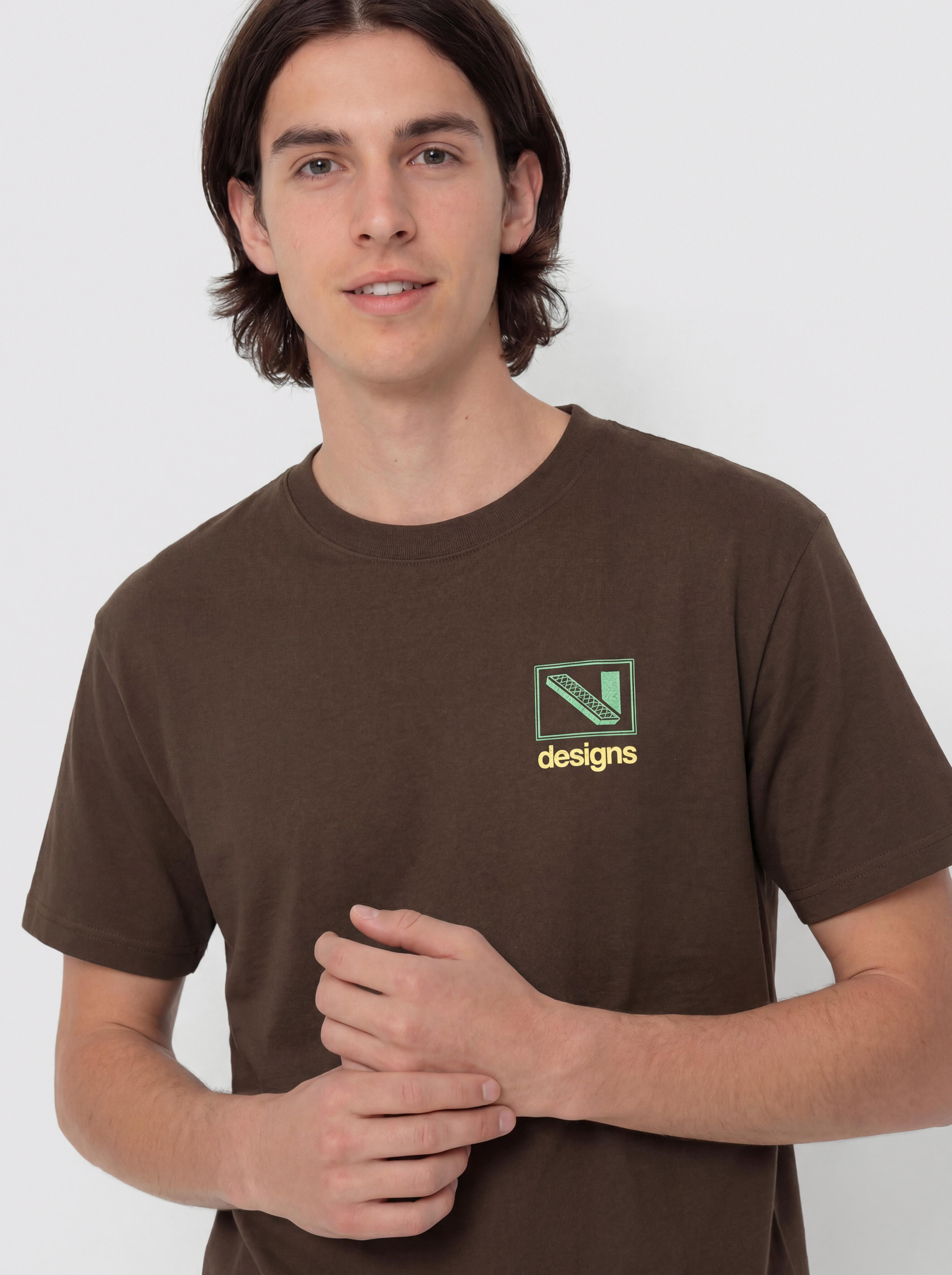 Tricou Vans Art Production (coal brown)