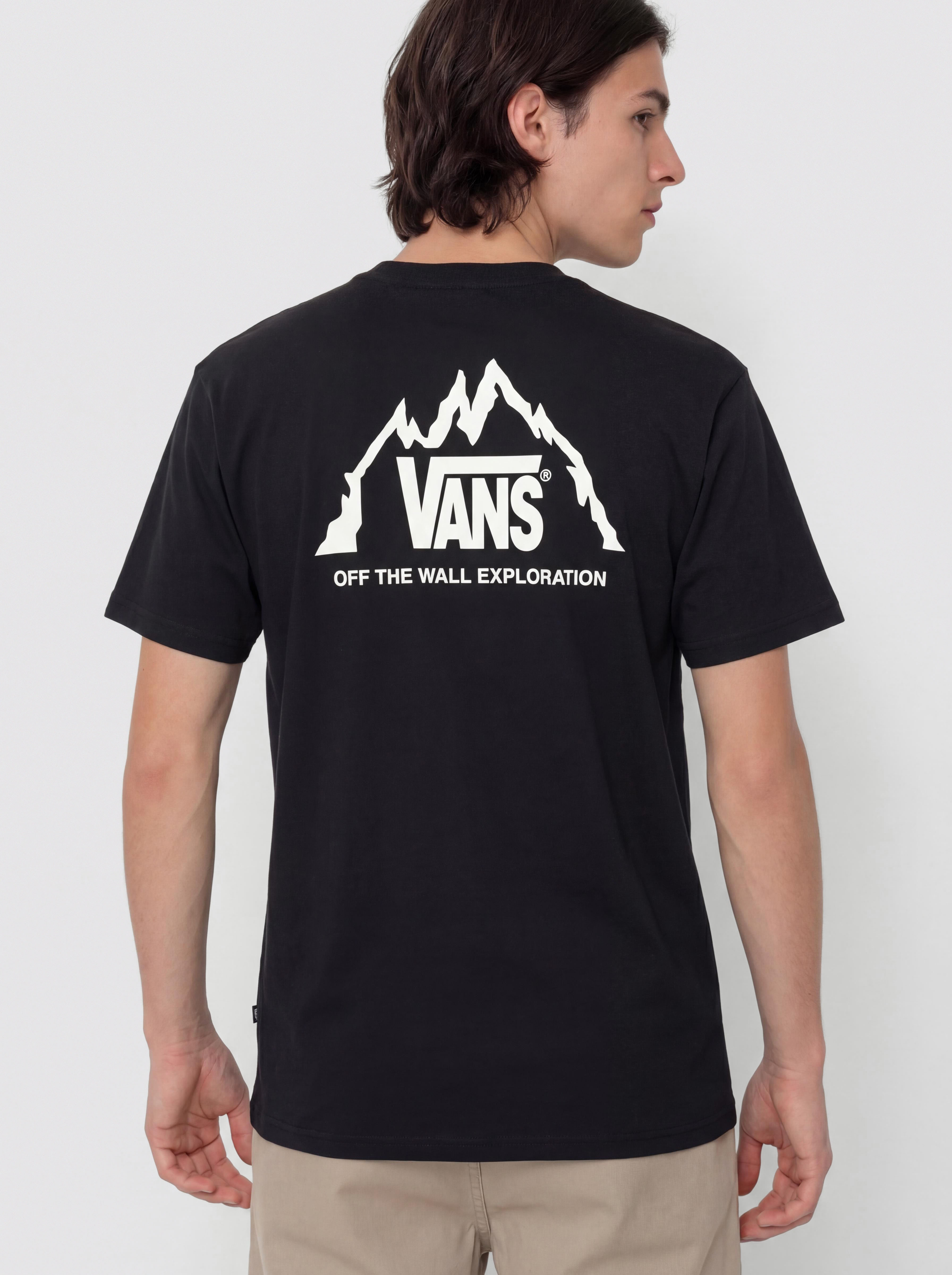 Tricou Vans Mte Crestline (black/white)