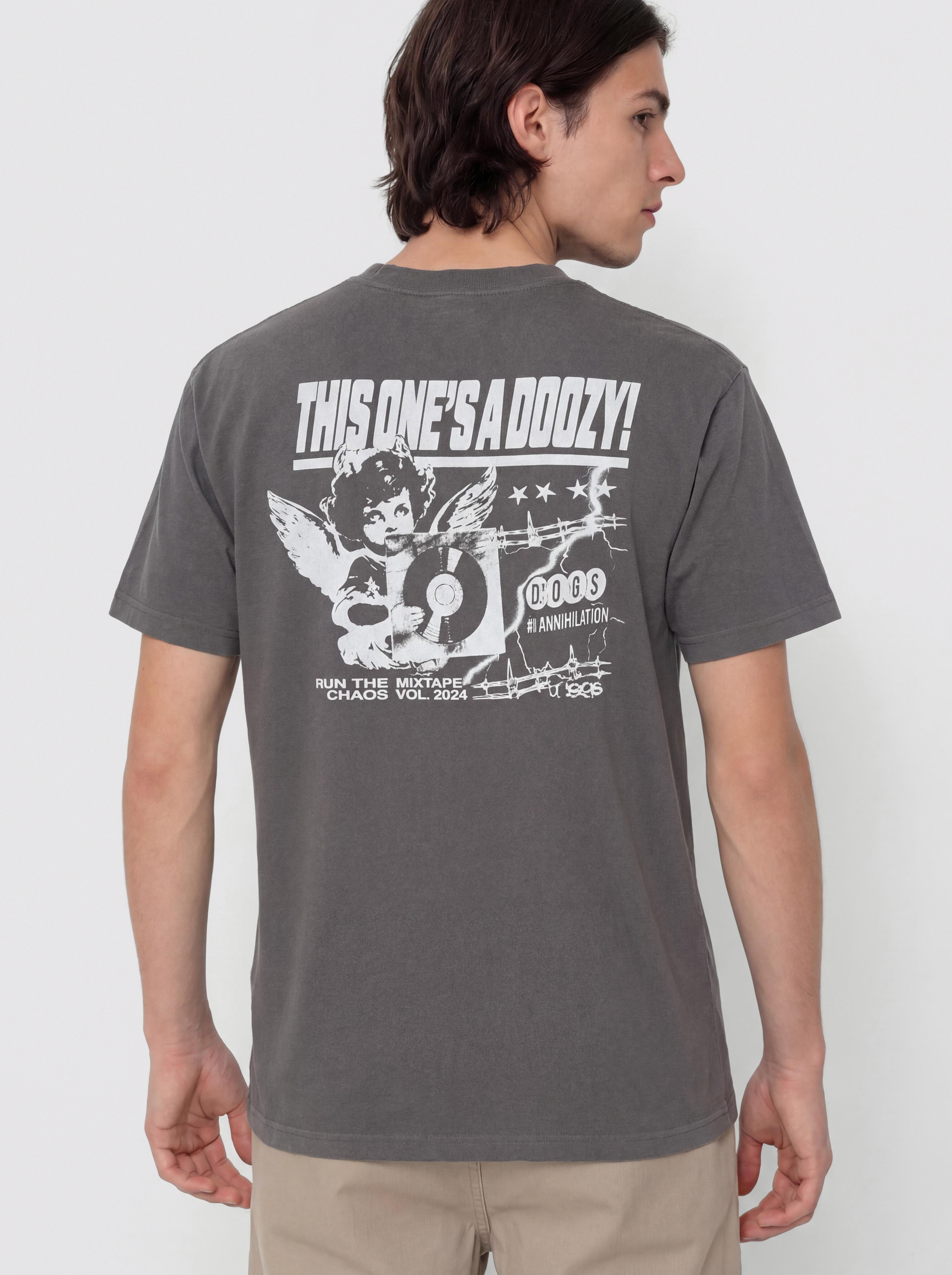 Tricou Vans Earthbound Loose Fit (mountain essentials asphalt)