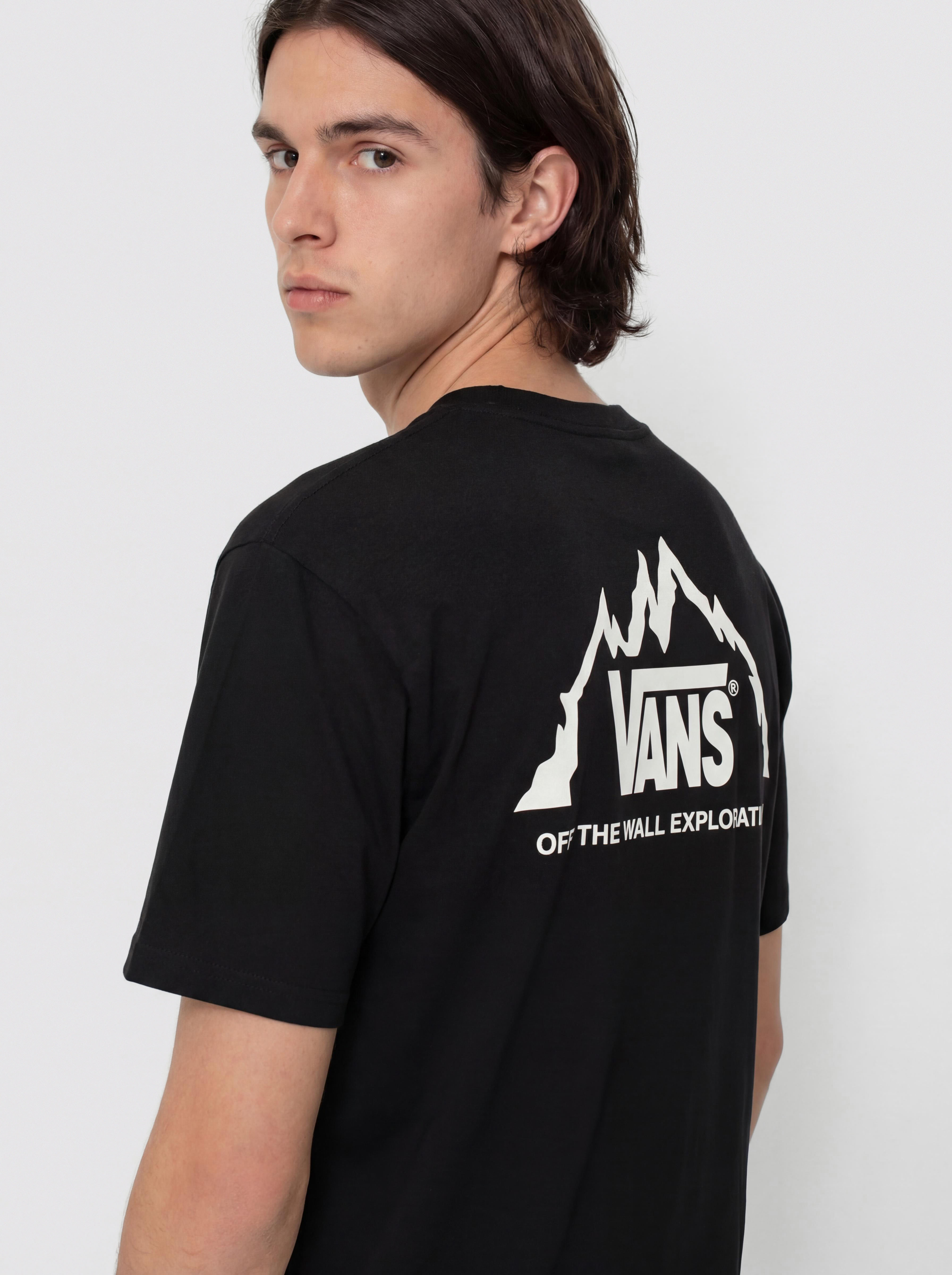 Tricou Vans Mte Crestline (black/white)
