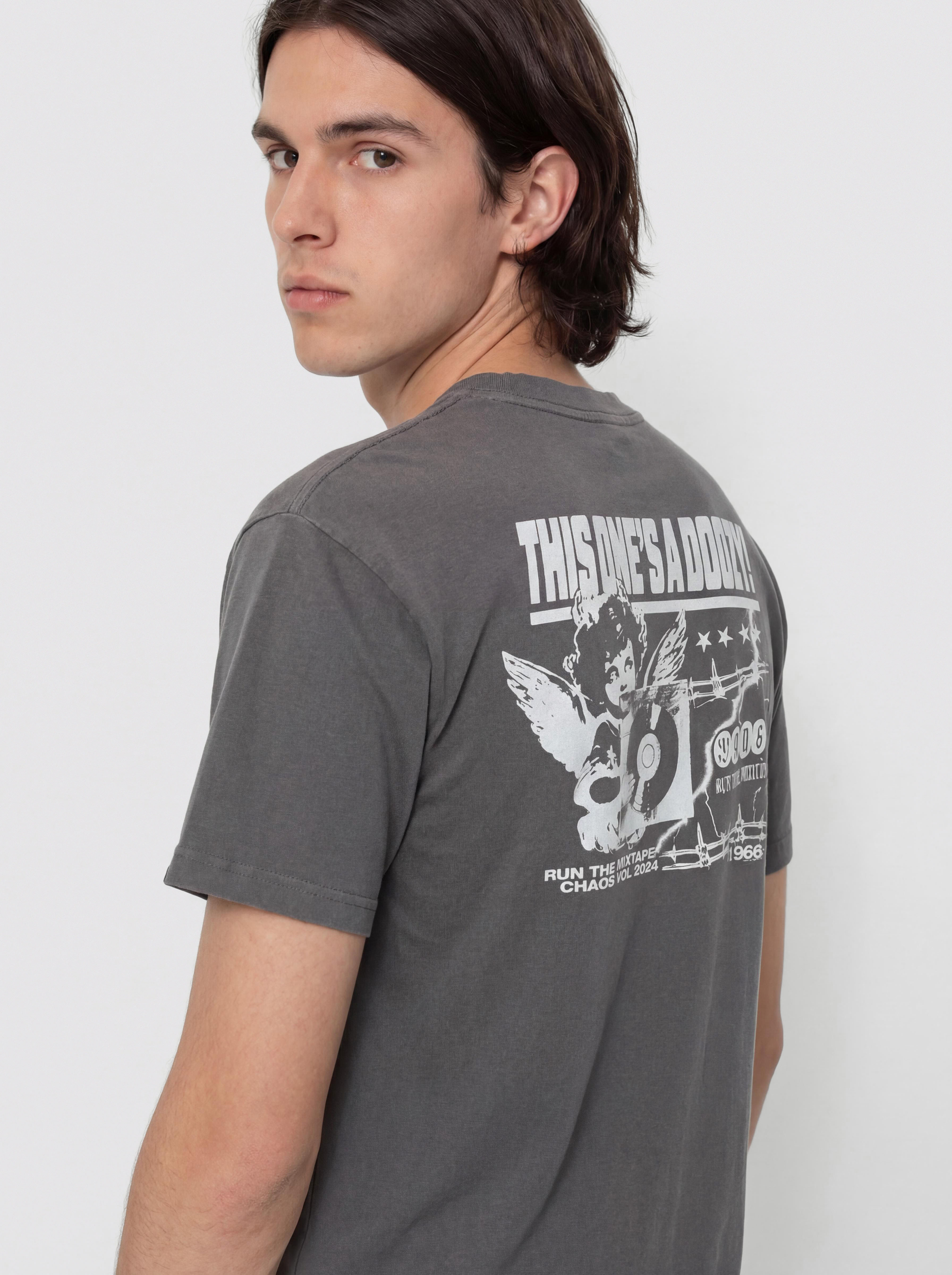 Tricou Vans Earthbound Loose Fit (mountain essentials asphalt)