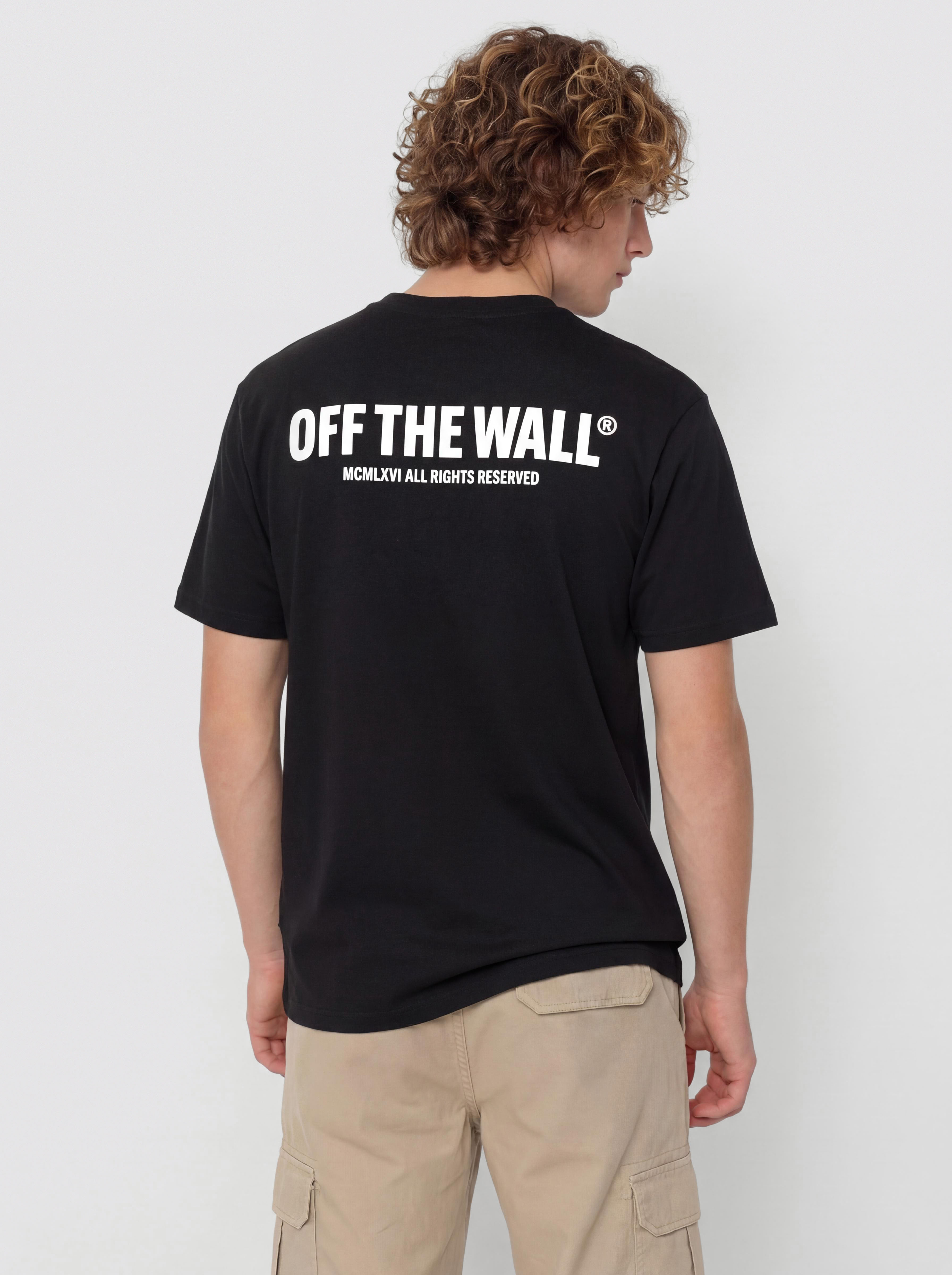 Tricou Vans Original Standards Statement (black/white)