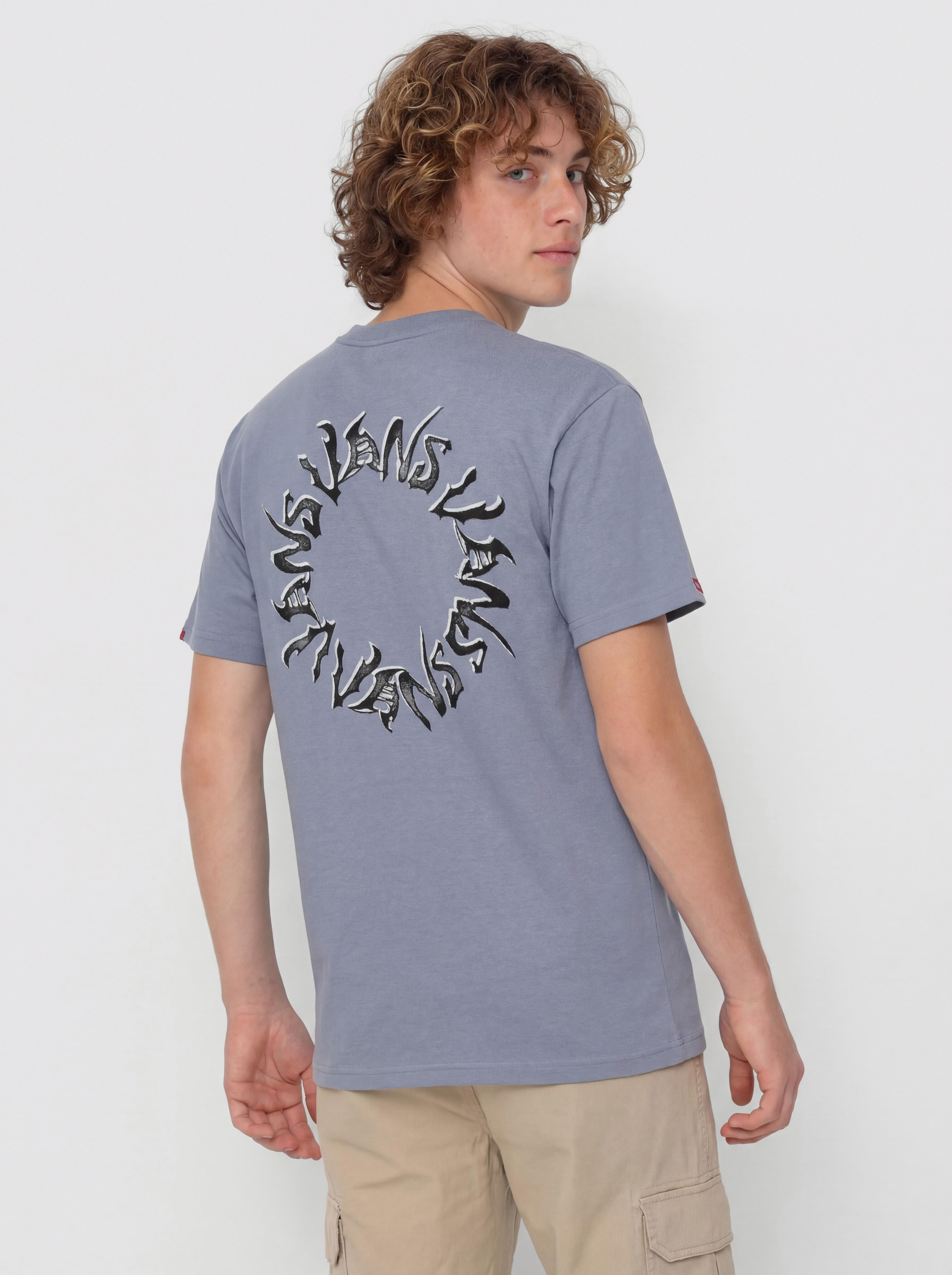 Tricou Vans Wild Circle (glacial slate)