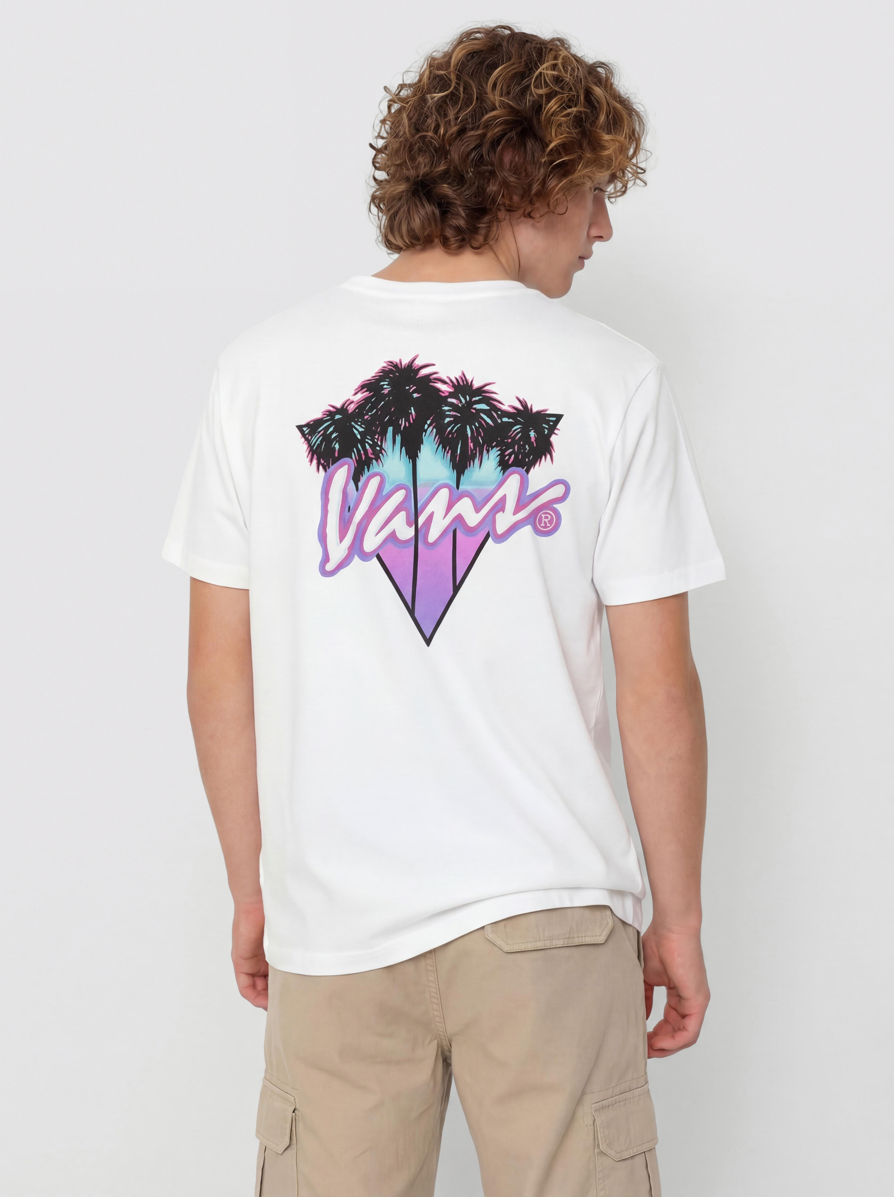 Tricou Vans Palm Drive (white)