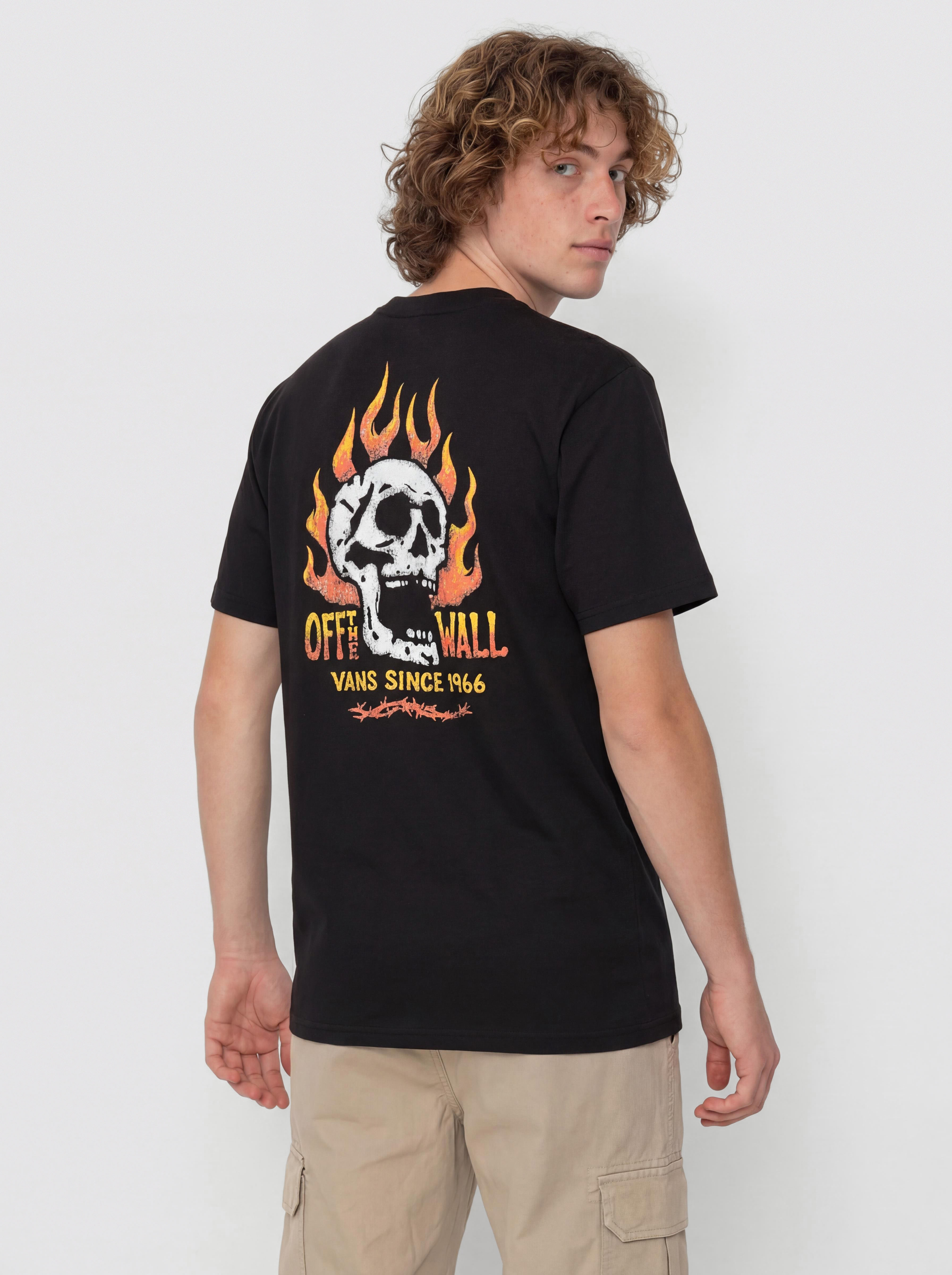 Tricou Vans Off The Wall Fever (black)
