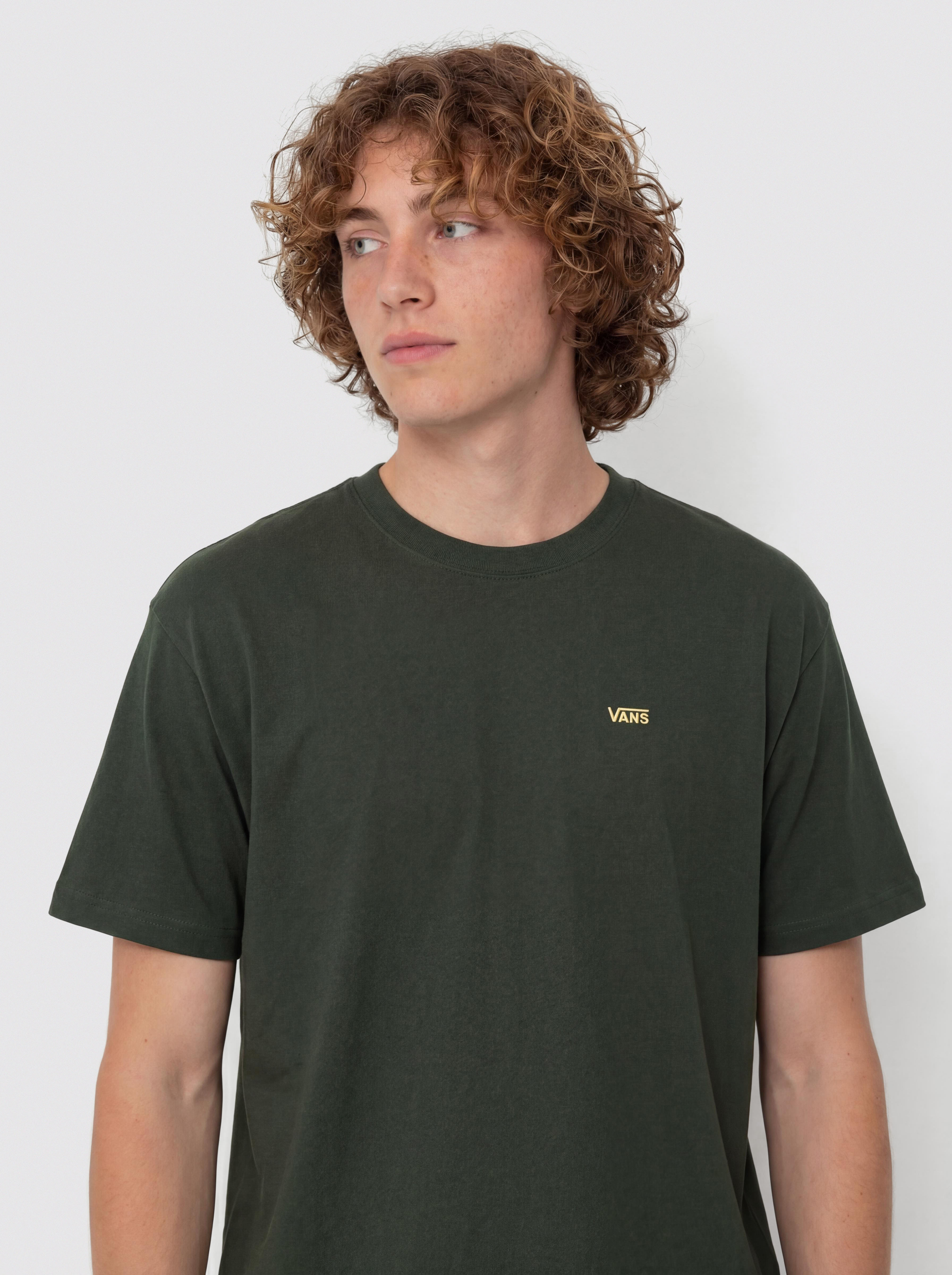 Tricou Vans Left Chest II Loose (dried kelp)