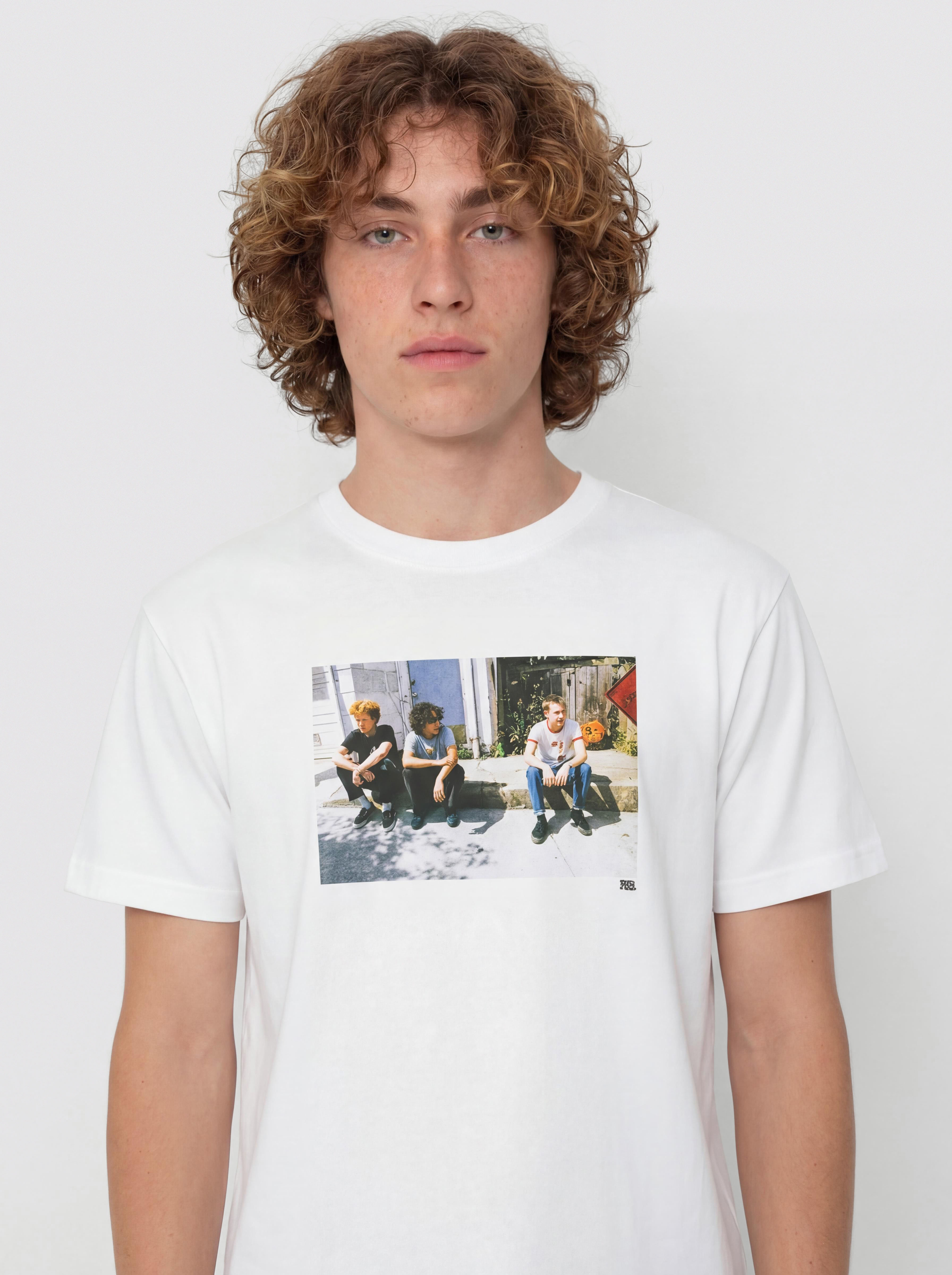 Tricou Vans Skate Atiba Haze Curb Crew (white)