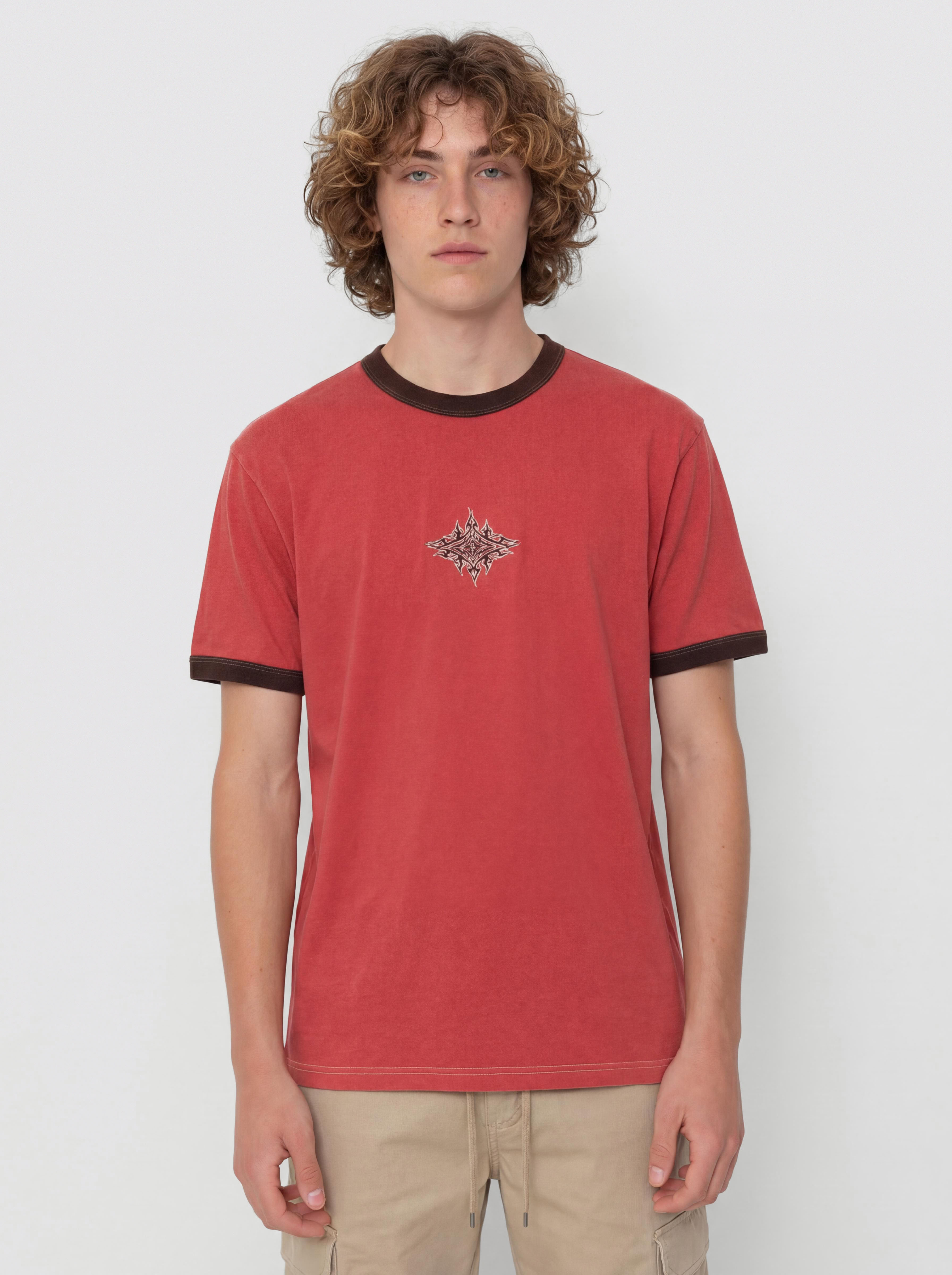 Tricou Vans Lx Flame Face (crimson haze)