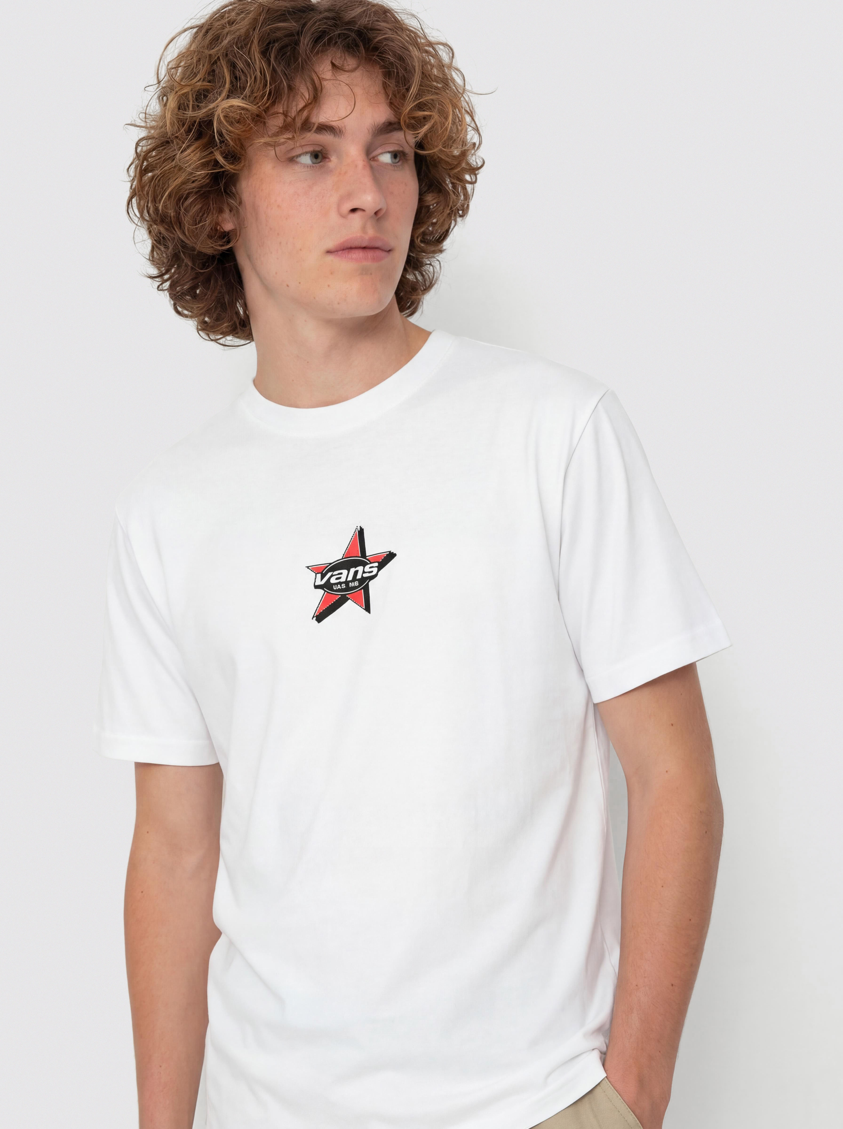 Tricou Vans Starmarked (white)