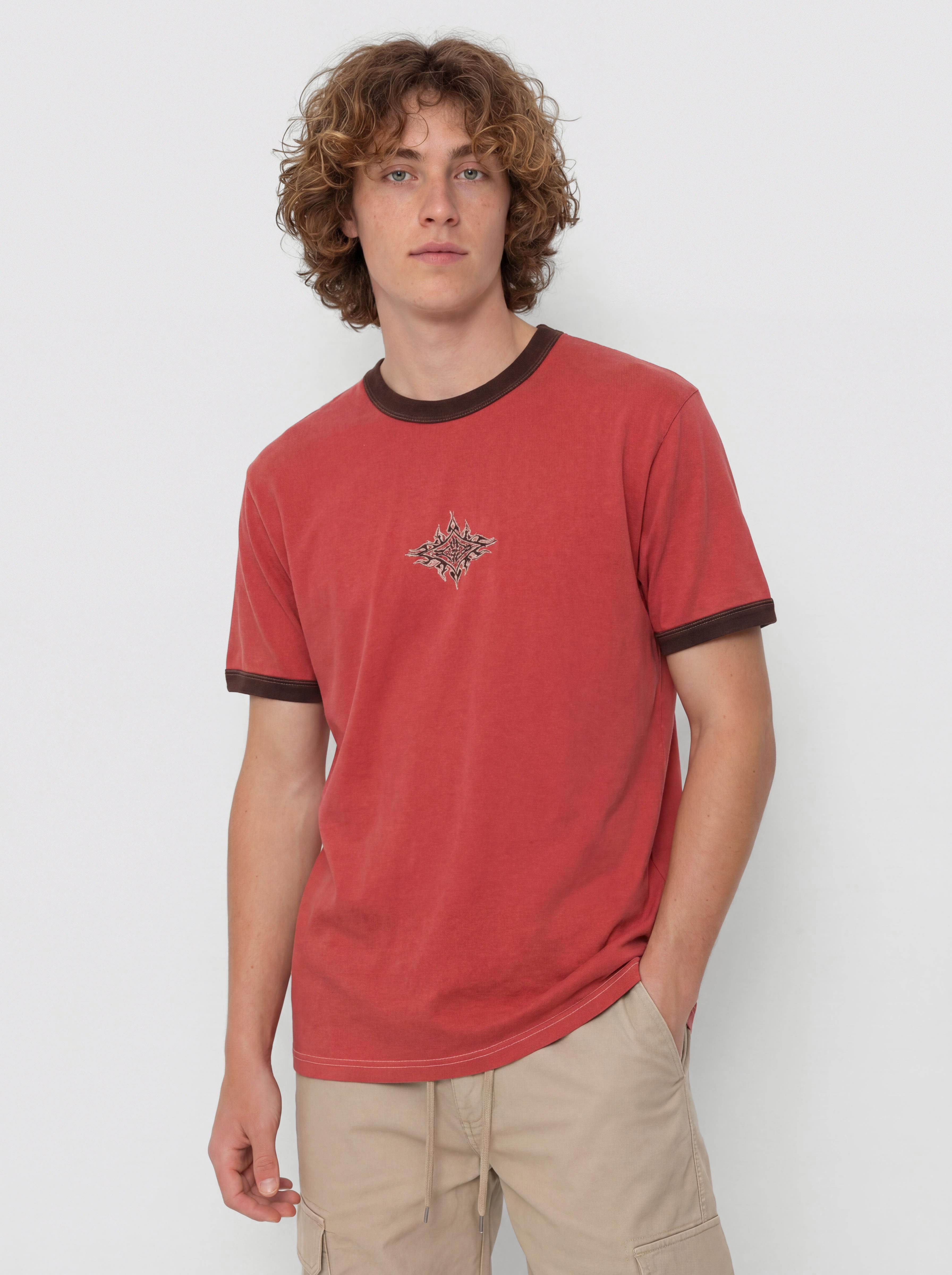 Tricou Vans Lx Flame Face (crimson haze)