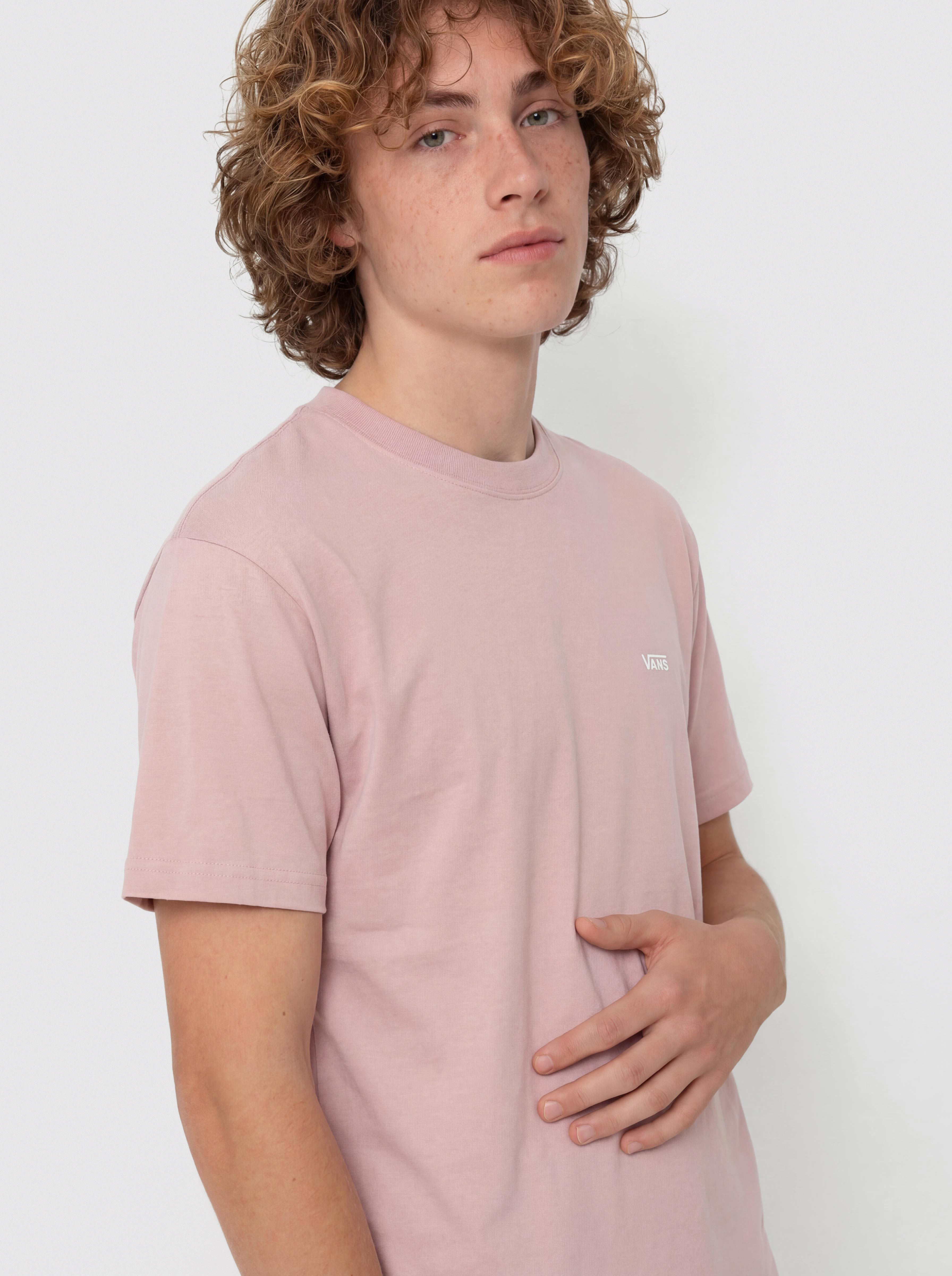 Tricou Vans Left Chest (misty mauve)