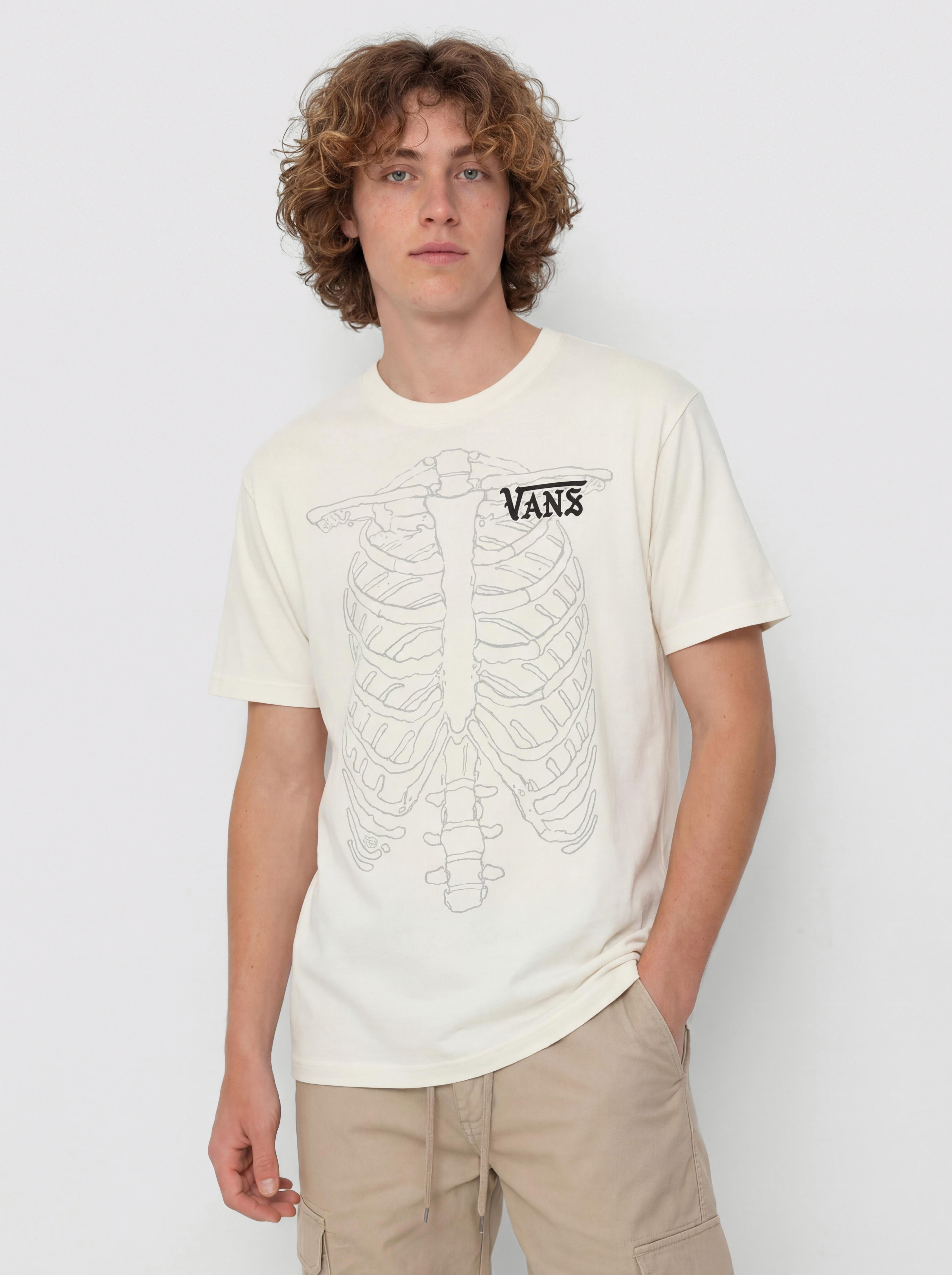 Tricou Vans Mte Ribcage Reversible (egret)